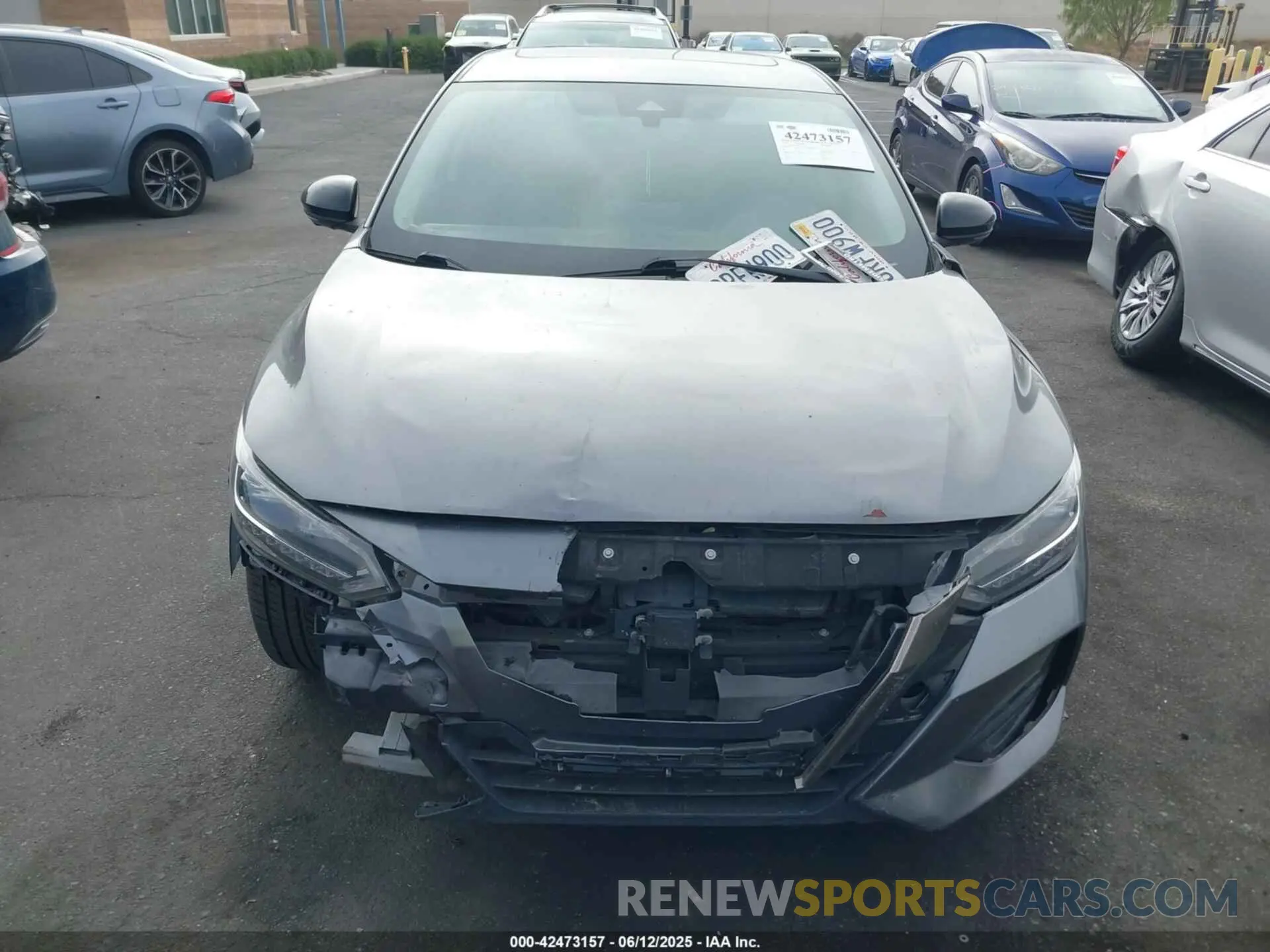 11 Photograph of a damaged car 3N1AB8DV0LY226491 NISSAN SENTRA 2020