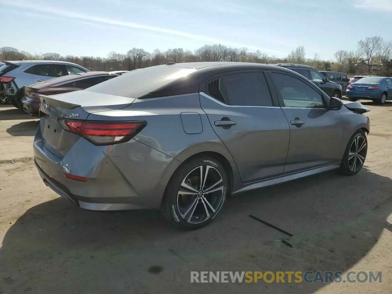 3 Photograph of a damaged car 3N1AB8DV0LY228807 NISSAN SENTRA 2020