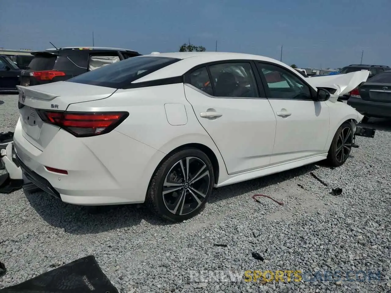3 Photograph of a damaged car 3N1AB8DV0LY237801 NISSAN SENTRA 2020