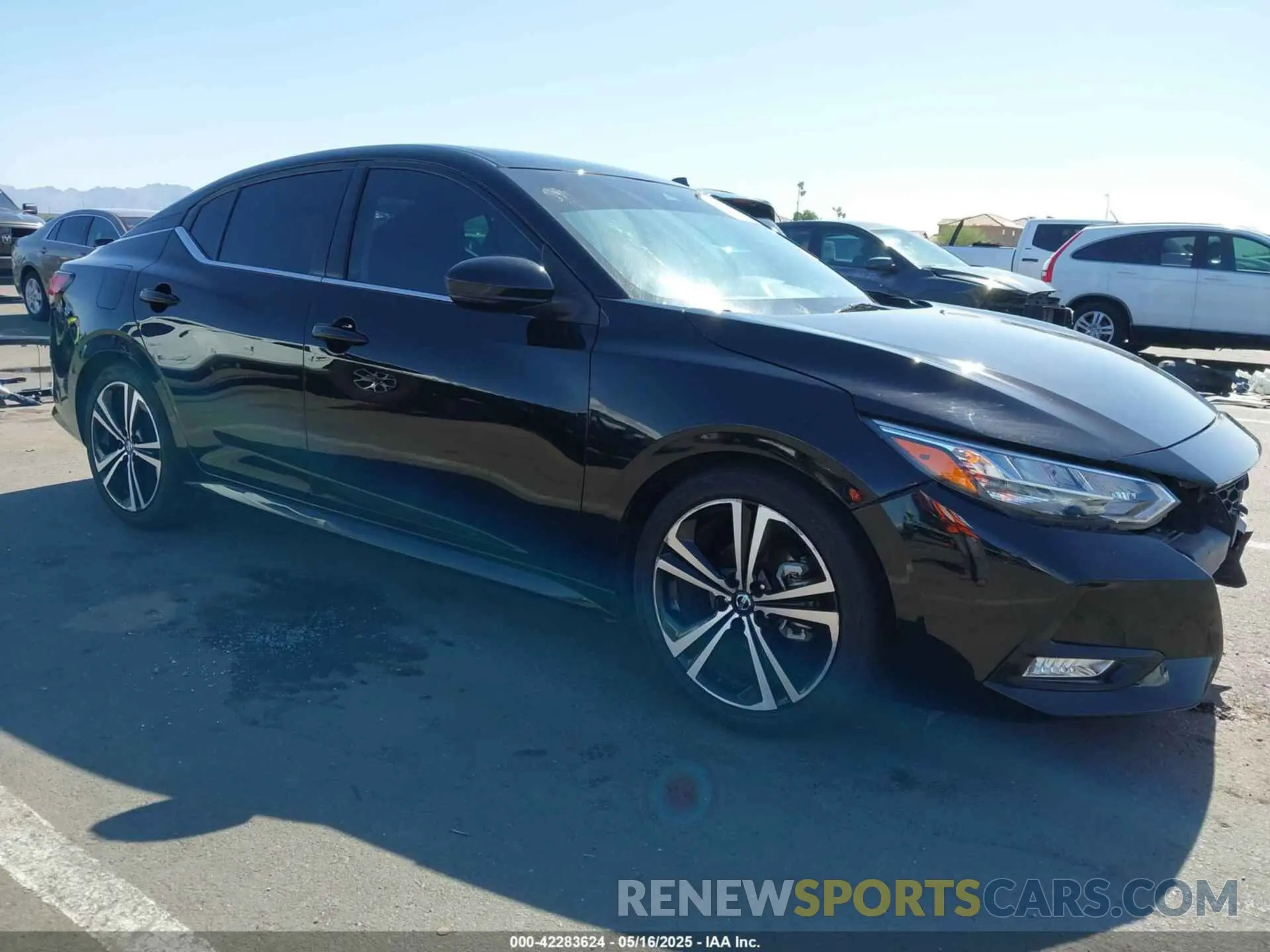 1 Photograph of a damaged car 3N1AB8DV0LY238141 NISSAN SENTRA 2020