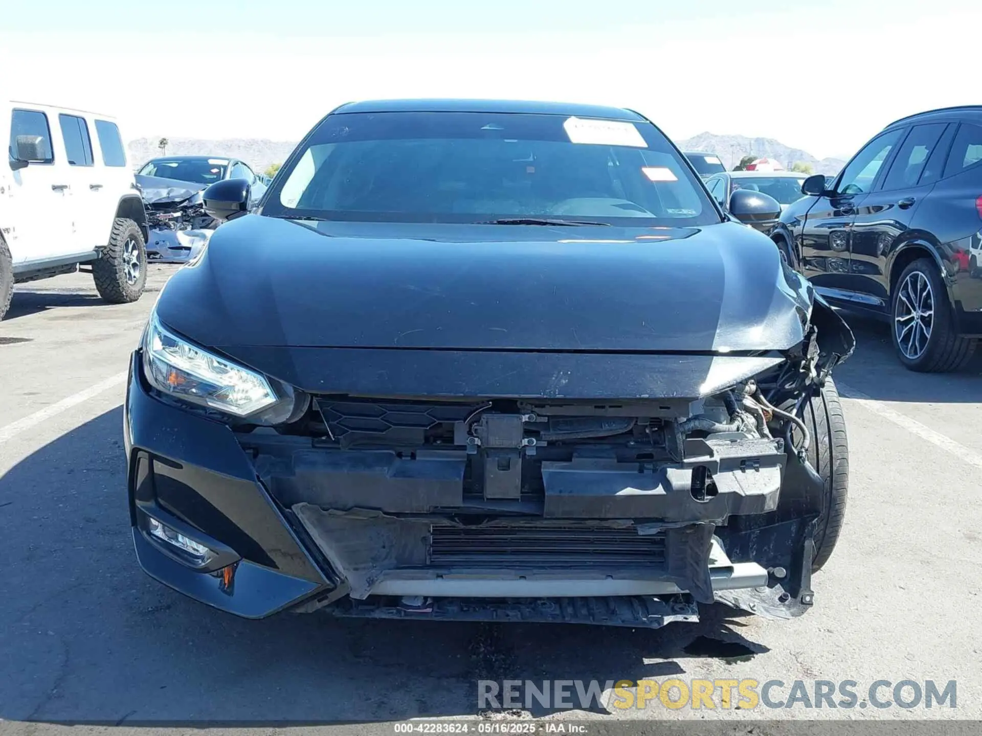 13 Photograph of a damaged car 3N1AB8DV0LY238141 NISSAN SENTRA 2020