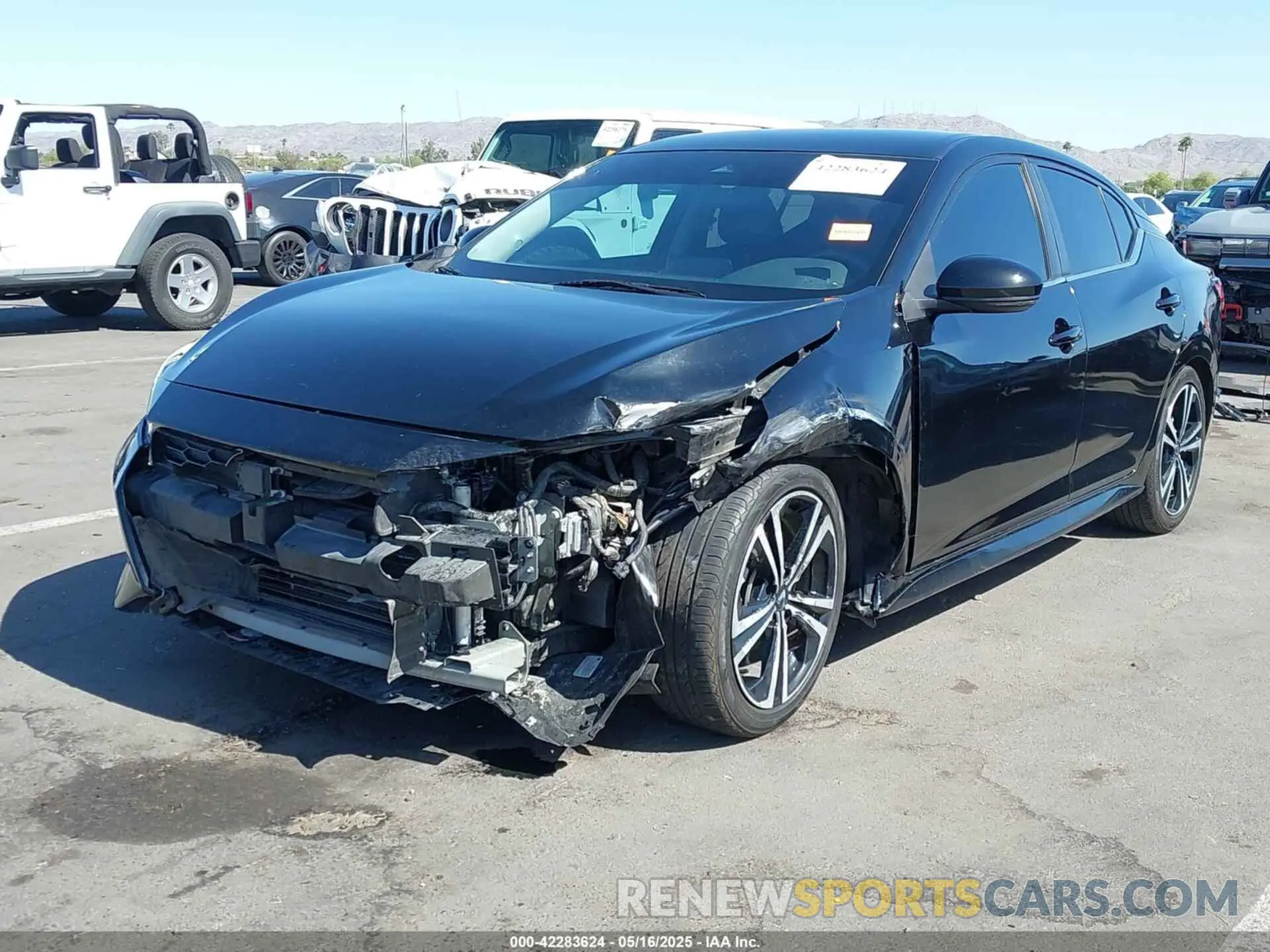 6 Photograph of a damaged car 3N1AB8DV0LY238141 NISSAN SENTRA 2020