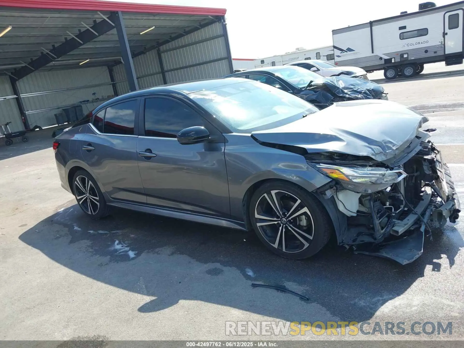 14 Photograph of a damaged car 3N1AB8DV0LY246885 NISSAN SENTRA 2020