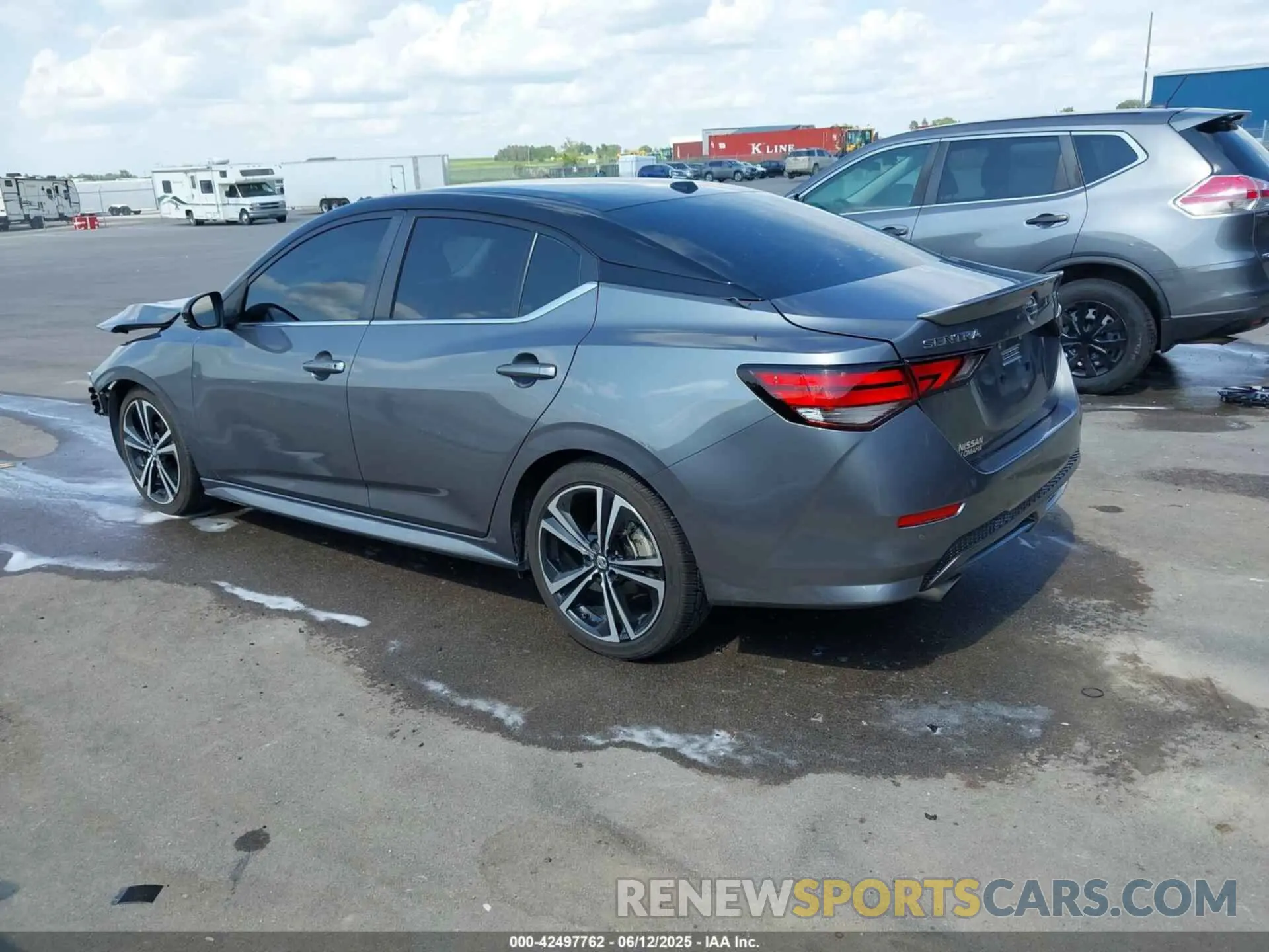 3 Photograph of a damaged car 3N1AB8DV0LY246885 NISSAN SENTRA 2020