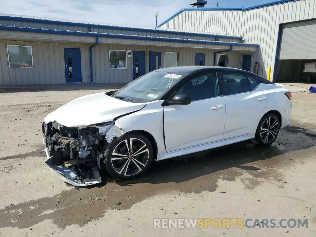1 Photograph of a damaged car 3N1AB8DV1LY206685 NISSAN SENTRA 2020