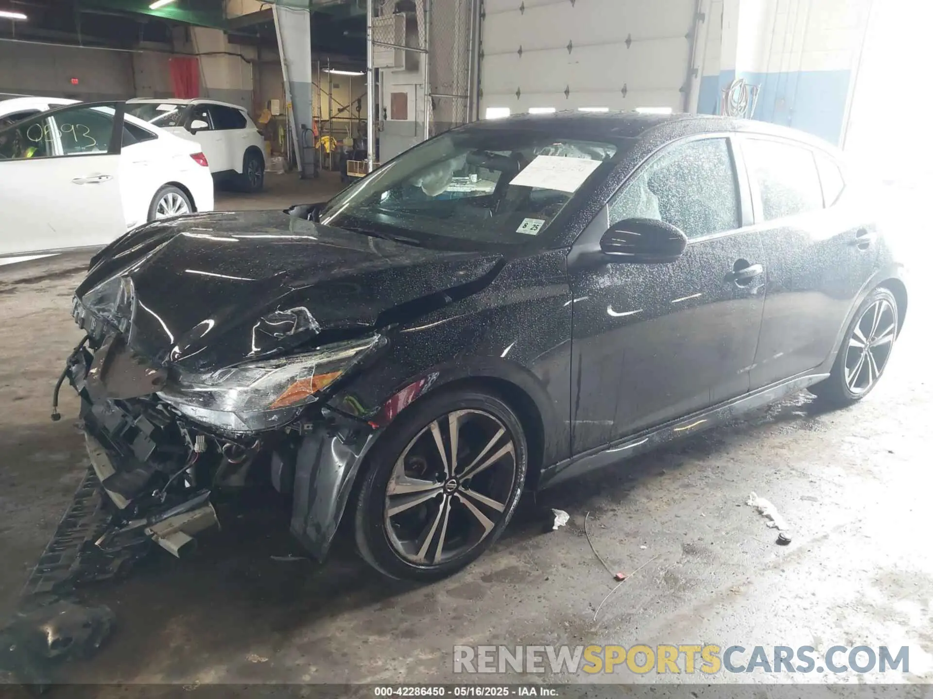 2 Photograph of a damaged car 3N1AB8DV1LY254736 NISSAN SENTRA 2020