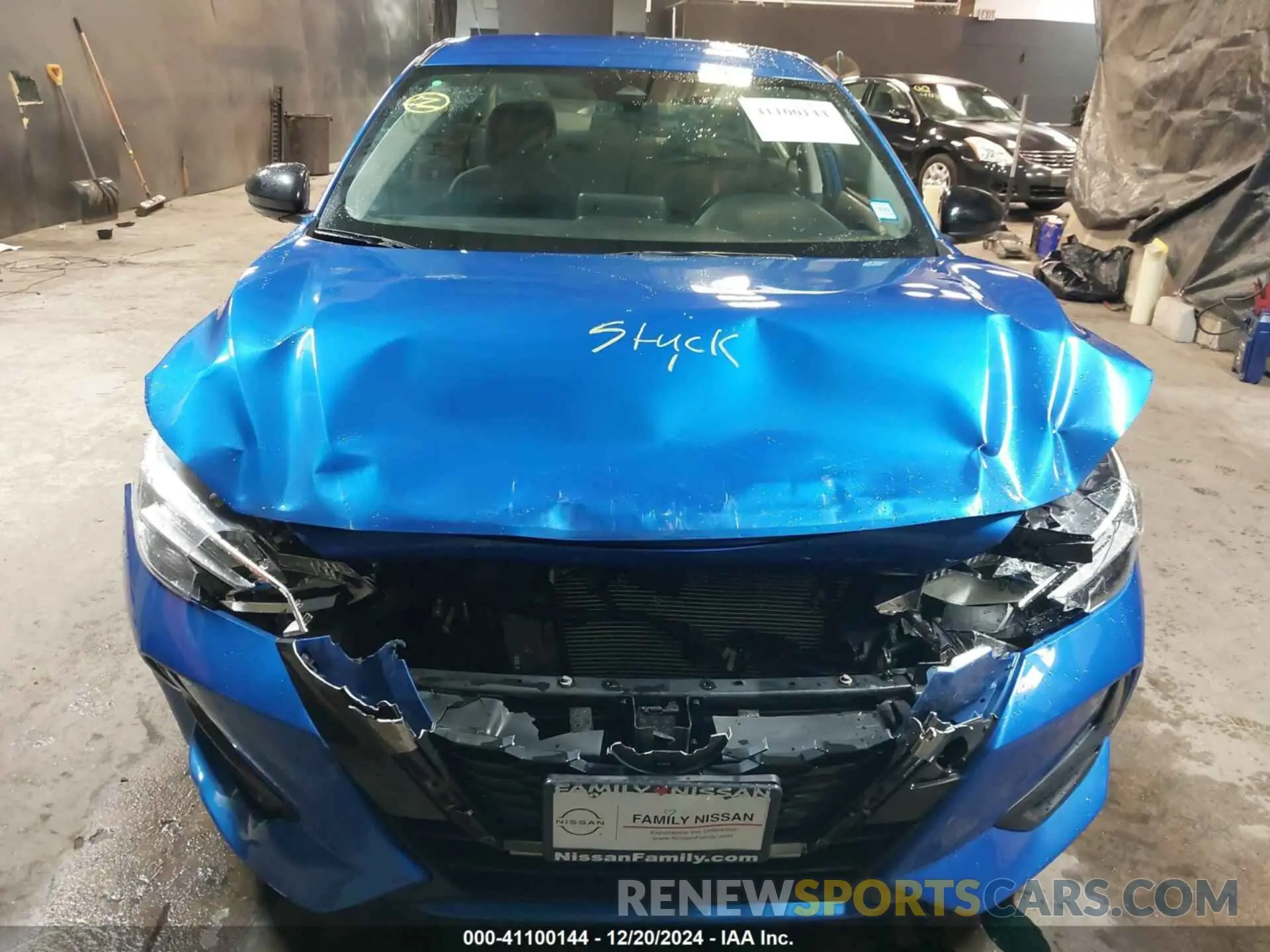 12 Photograph of a damaged car 3N1AB8DV1LY306480 NISSAN SENTRA 2020