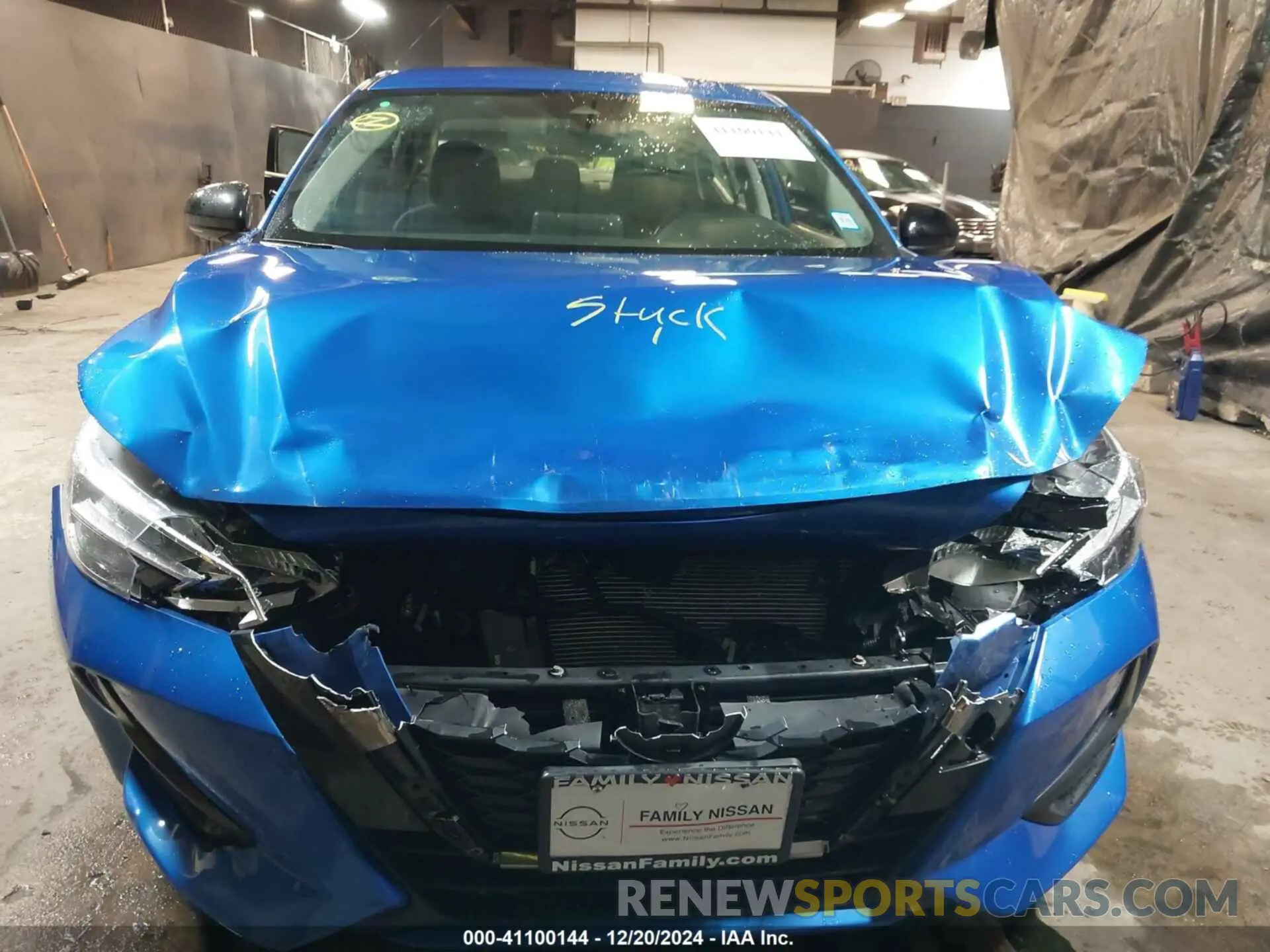 6 Photograph of a damaged car 3N1AB8DV1LY306480 NISSAN SENTRA 2020