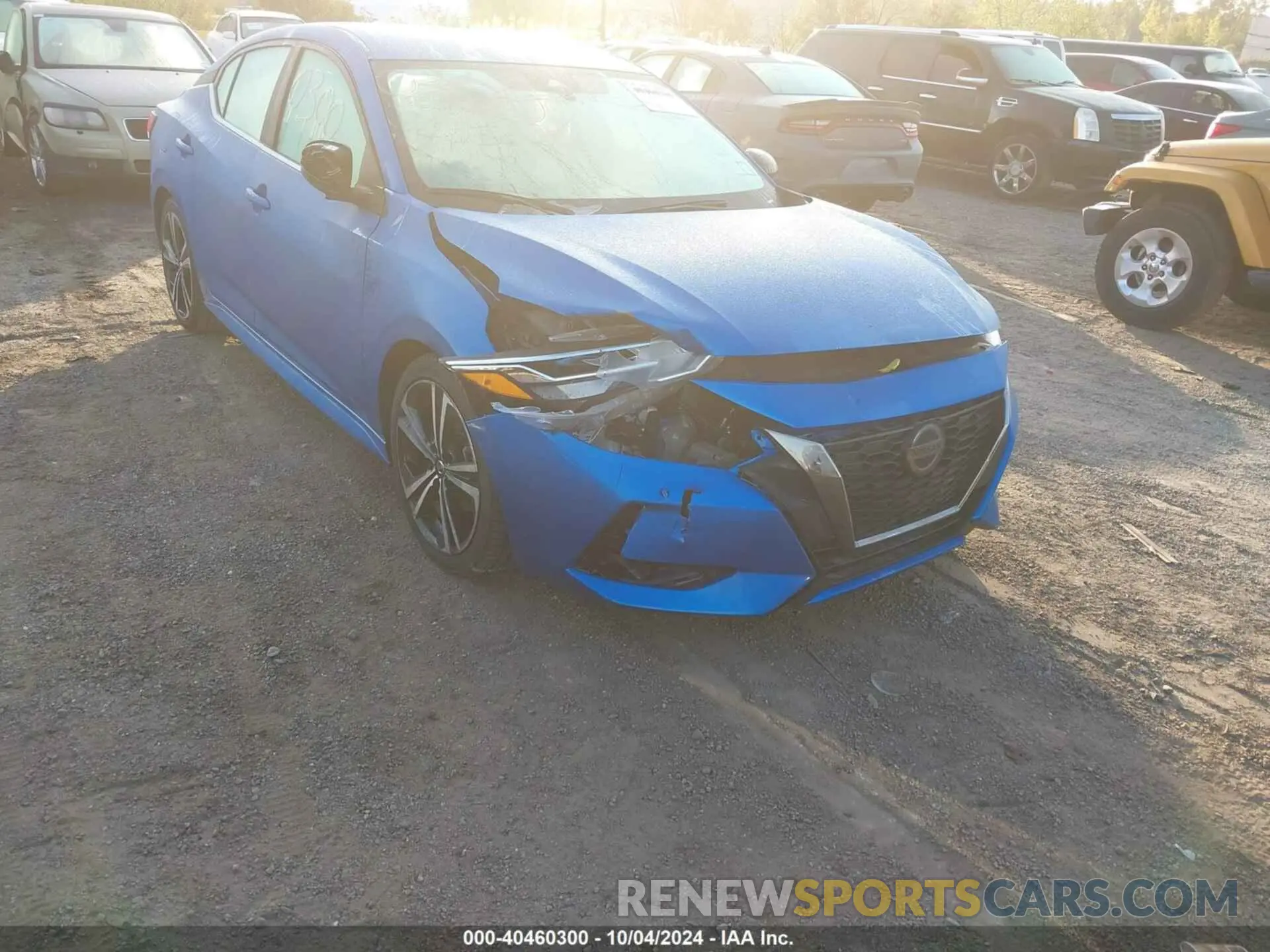 1 Photograph of a damaged car 3N1AB8DV1LY310805 NISSAN SENTRA 2020