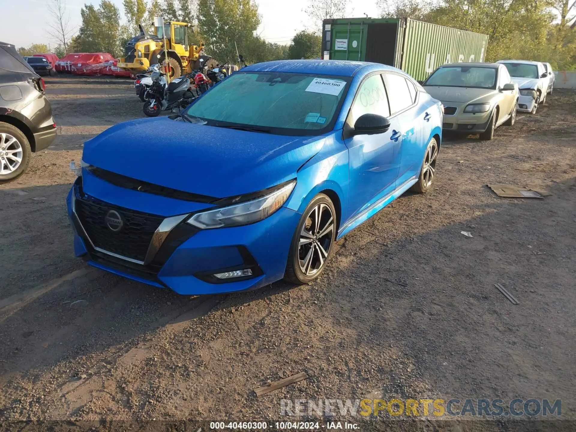 2 Photograph of a damaged car 3N1AB8DV1LY310805 NISSAN SENTRA 2020