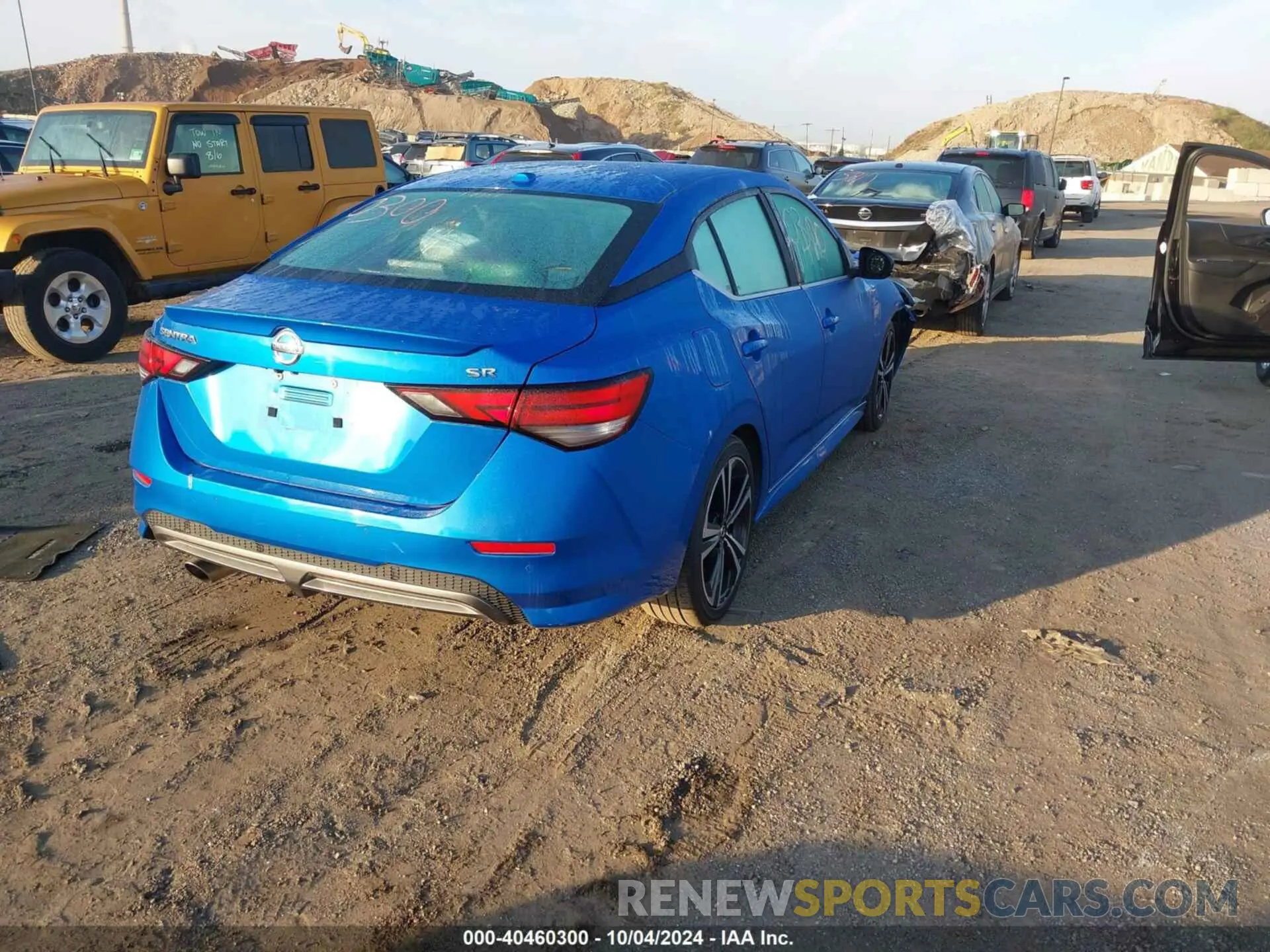 4 Photograph of a damaged car 3N1AB8DV1LY310805 NISSAN SENTRA 2020