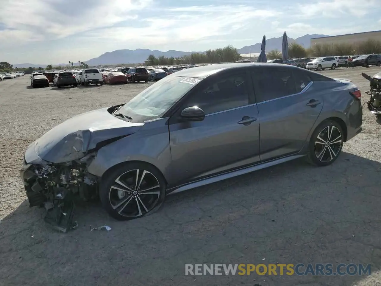 1 Photograph of a damaged car 3N1AB8DV2LY226928 NISSAN SENTRA 2020