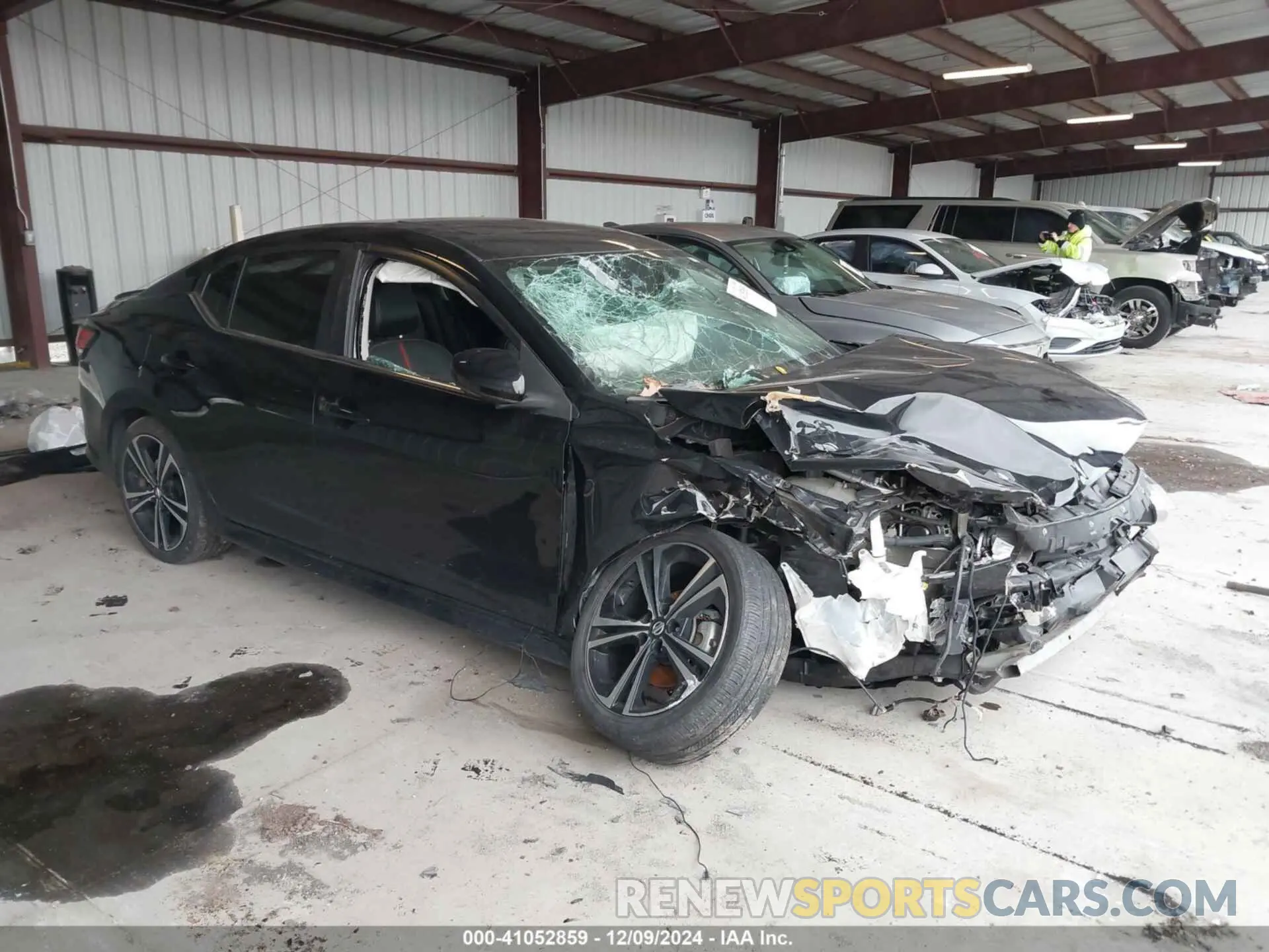 1 Photograph of a damaged car 3N1AB8DV2LY254101 NISSAN SENTRA 2020