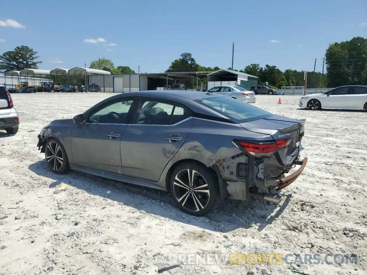 2 Photograph of a damaged car 3N1AB8DV2LY260674 NISSAN SENTRA 2020
