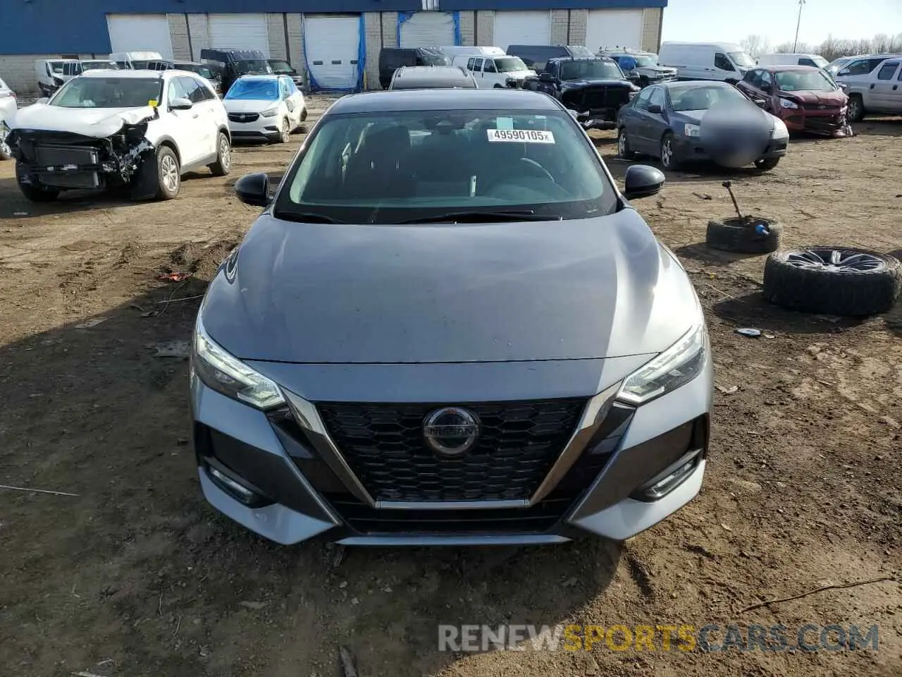 5 Photograph of a damaged car 3N1AB8DV2LY267849 NISSAN SENTRA 2020