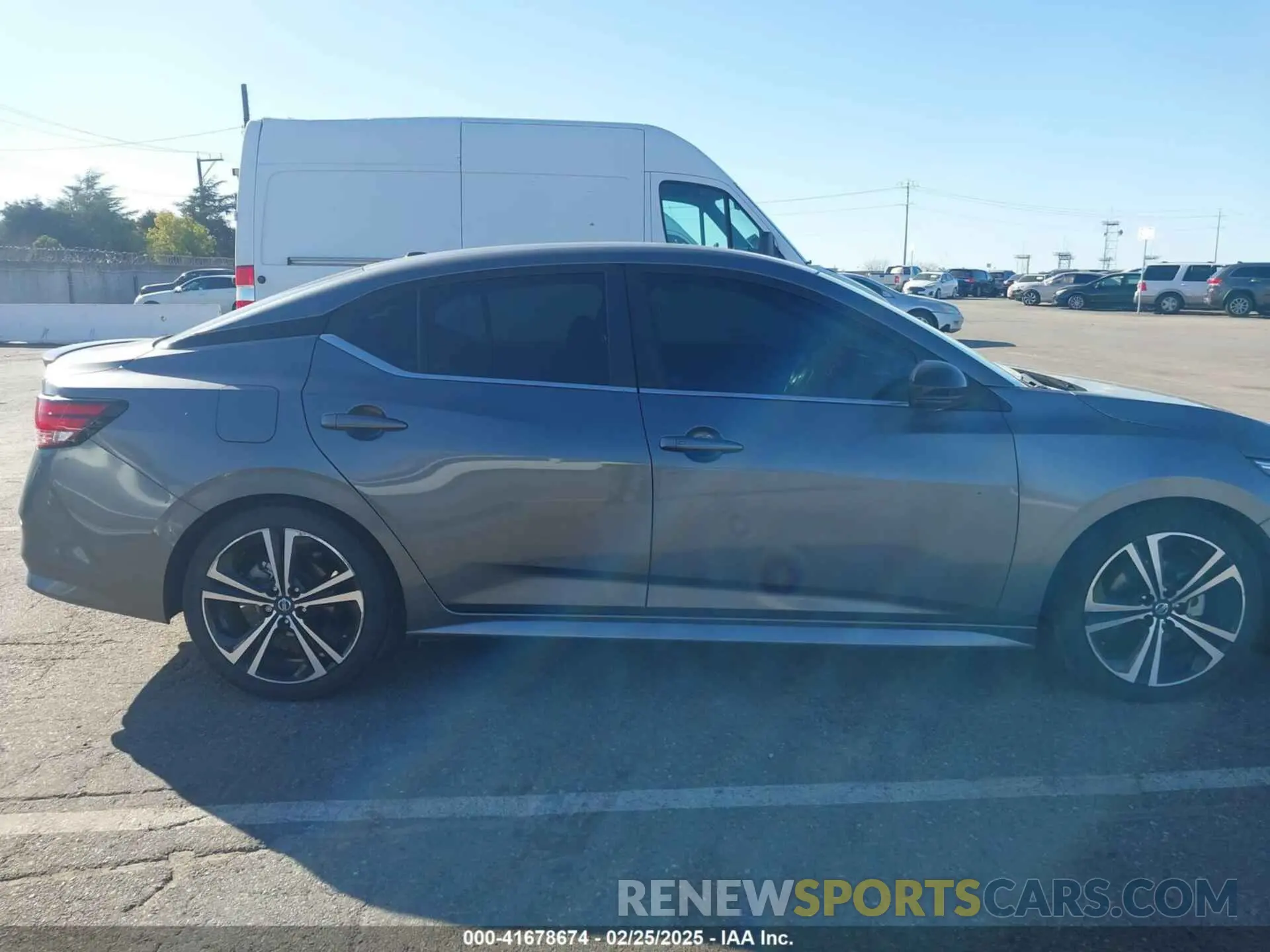 13 Photograph of a damaged car 3N1AB8DV2LY280908 NISSAN SENTRA 2020