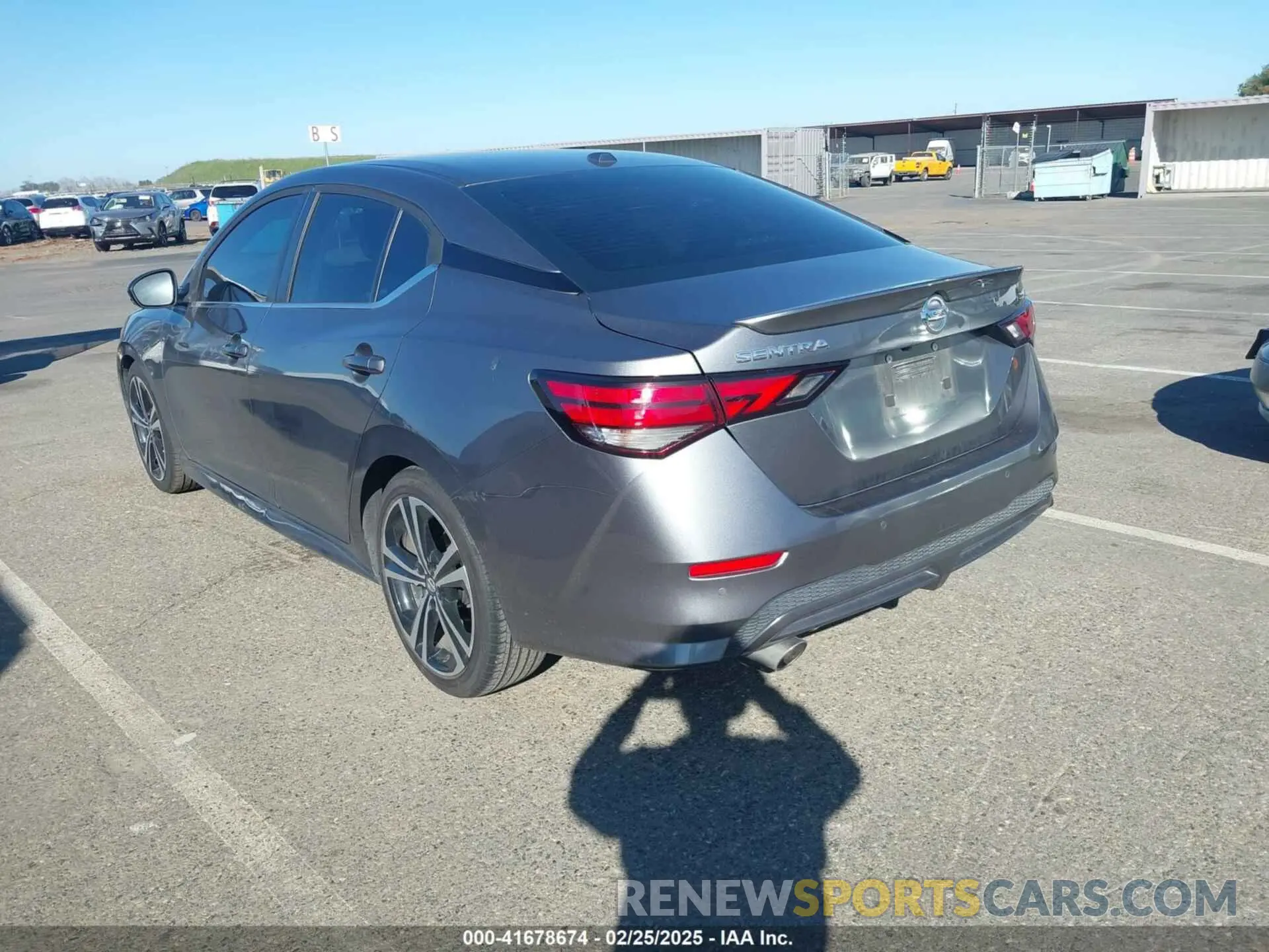 3 Photograph of a damaged car 3N1AB8DV2LY280908 NISSAN SENTRA 2020
