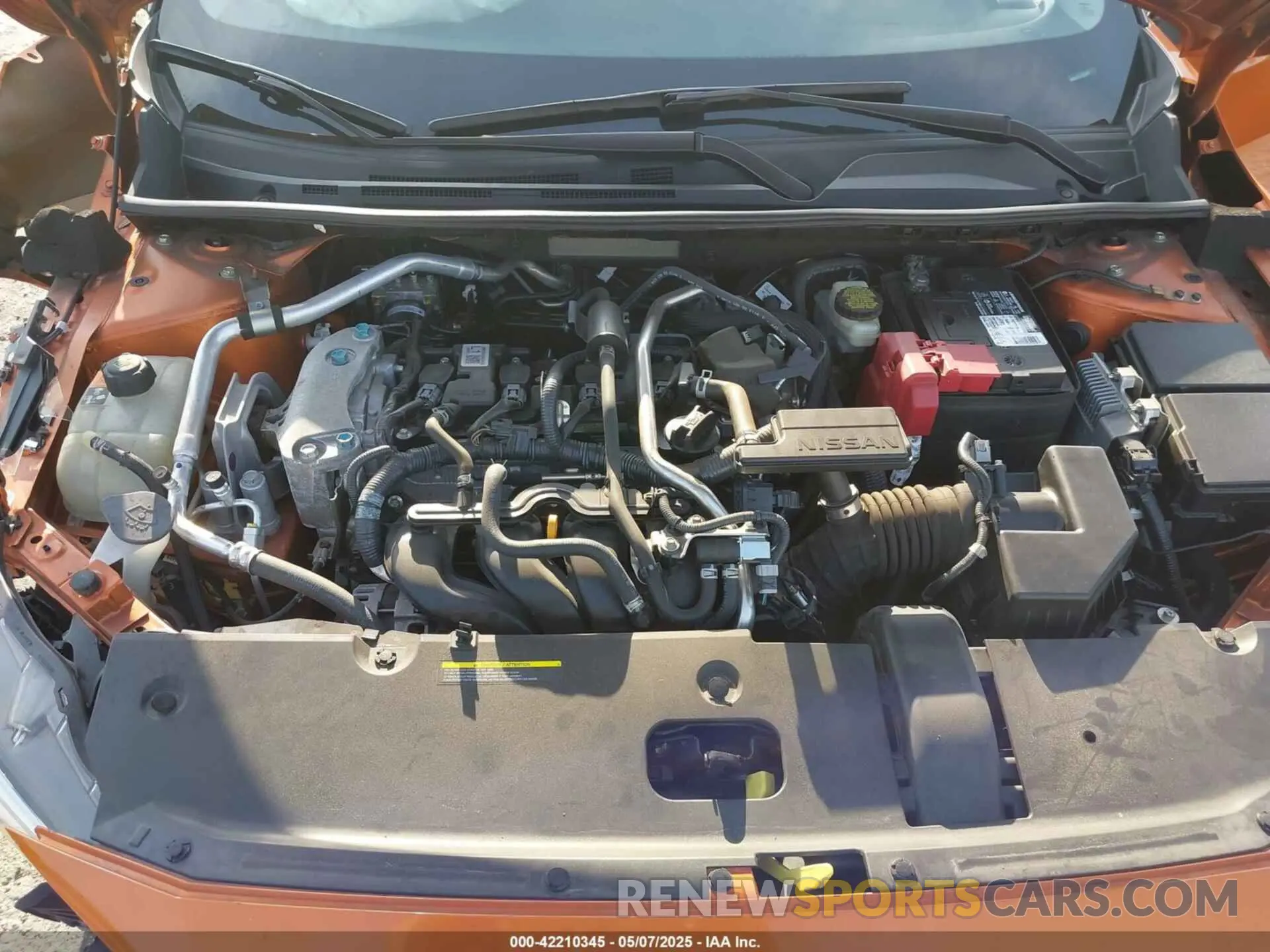 10 Photograph of a damaged car 3N1AB8DV3LY220765 NISSAN SENTRA 2020