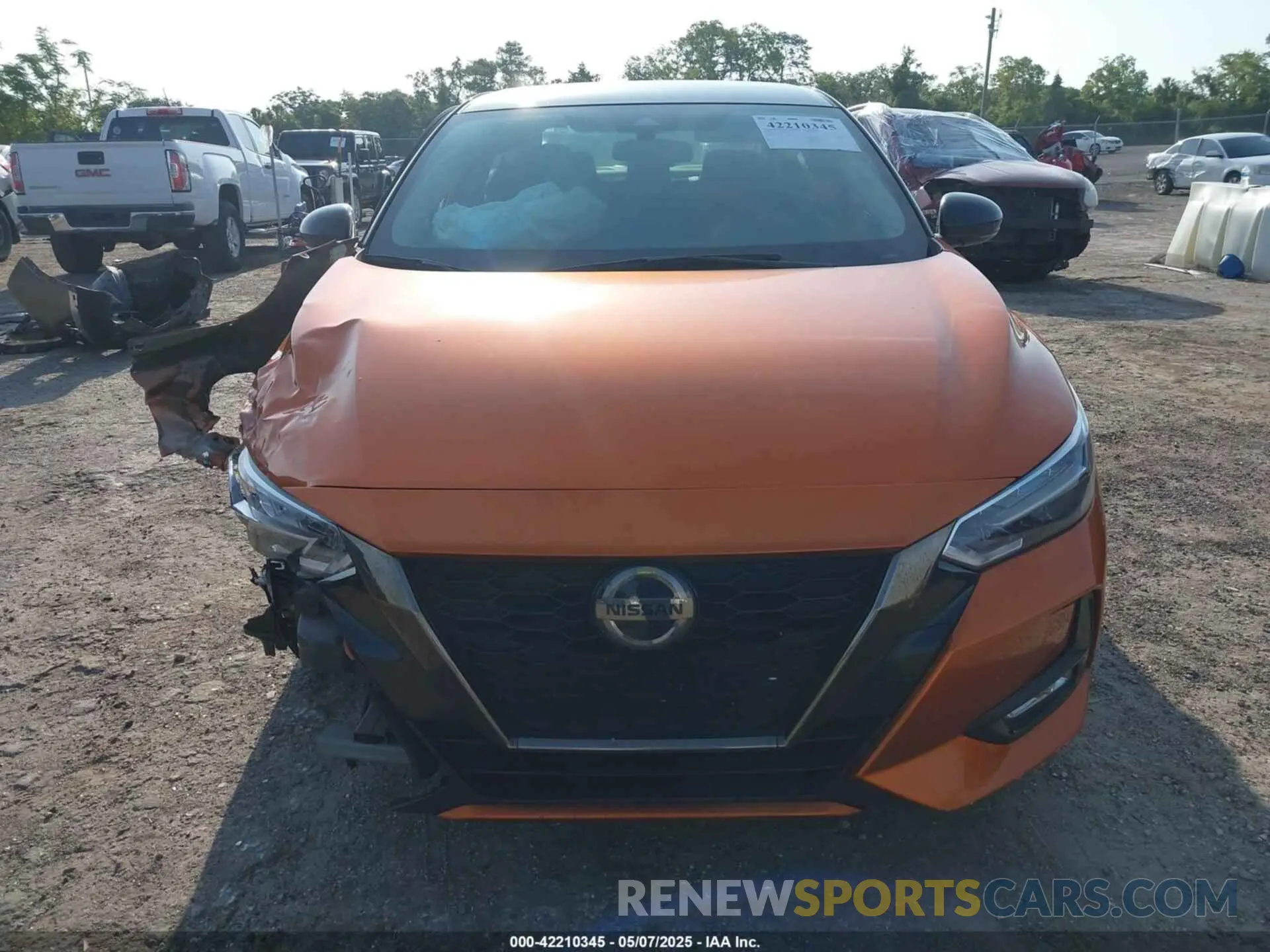 12 Photograph of a damaged car 3N1AB8DV3LY220765 NISSAN SENTRA 2020