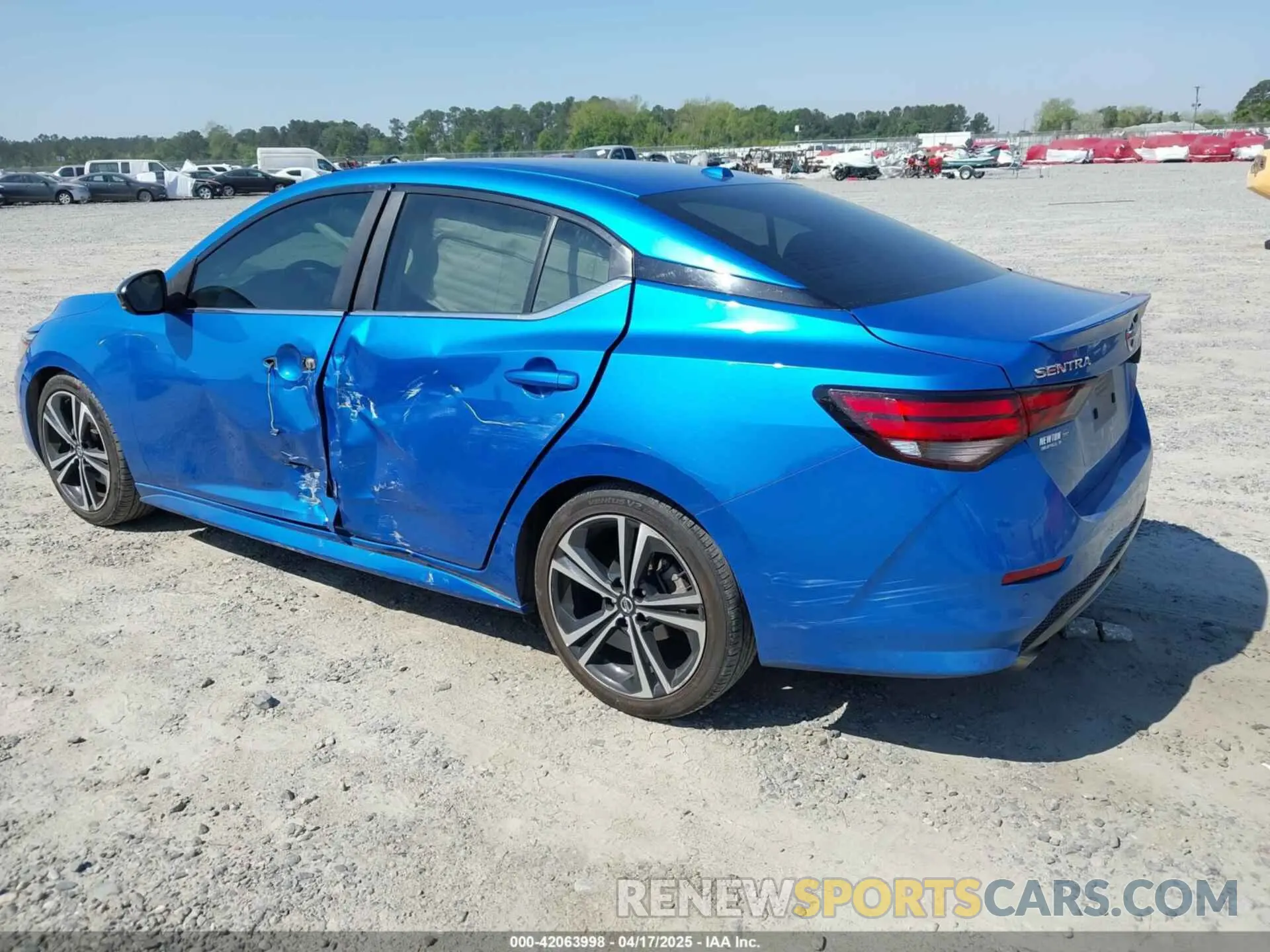 3 Photograph of a damaged car 3N1AB8DV3LY221382 NISSAN SENTRA 2020