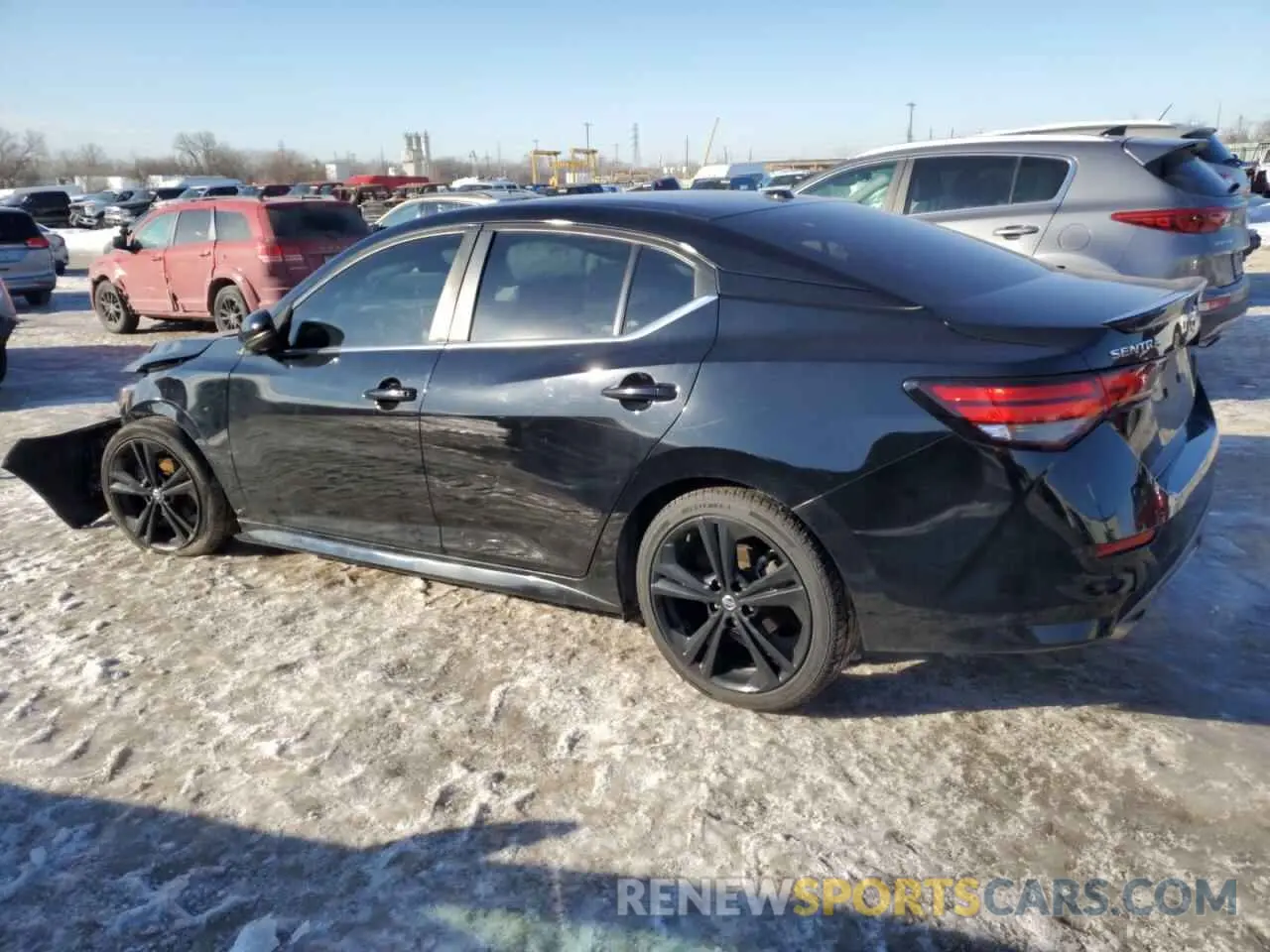 2 Photograph of a damaged car 3N1AB8DV3LY249943 NISSAN SENTRA 2020