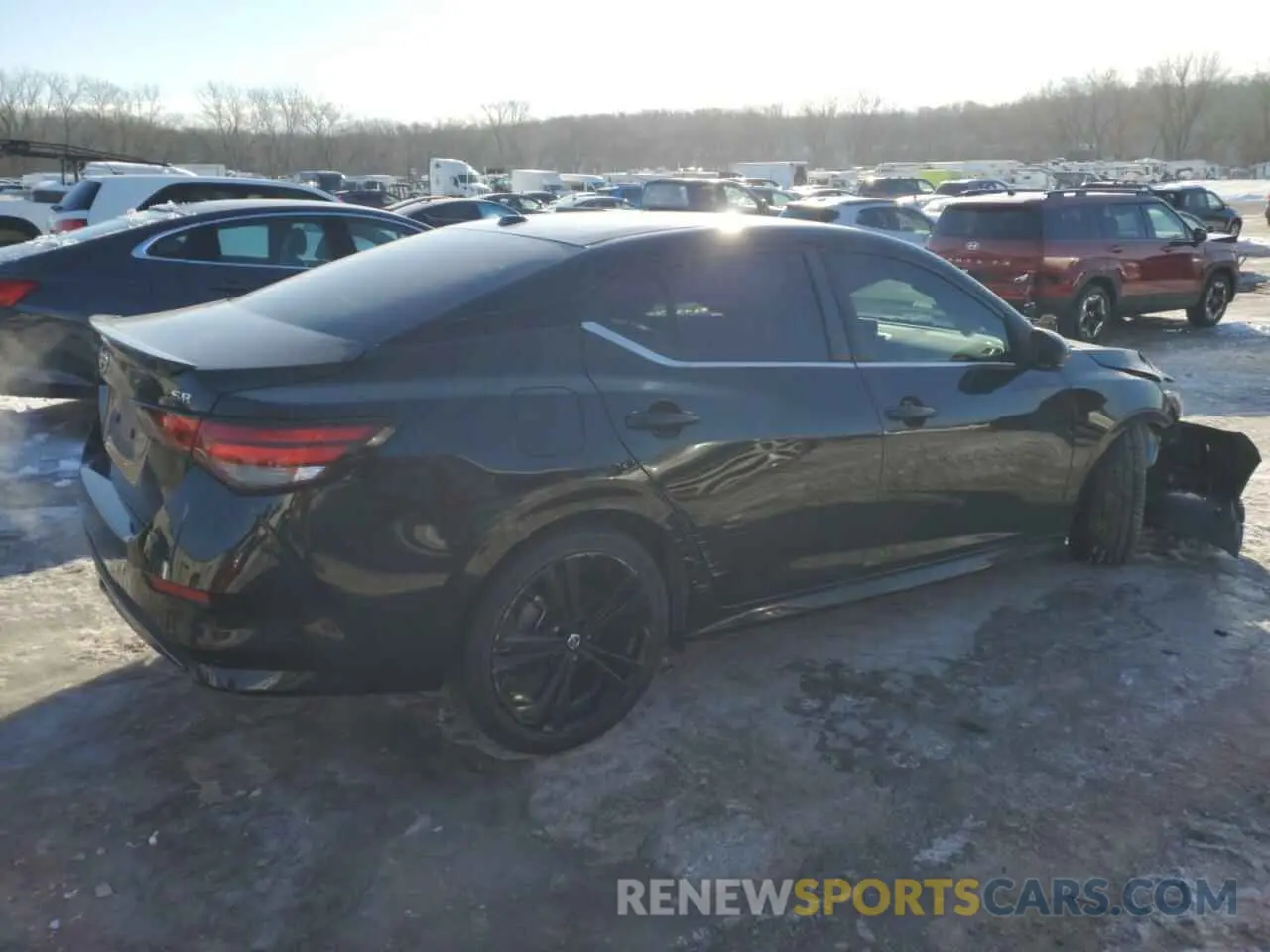 3 Photograph of a damaged car 3N1AB8DV3LY249943 NISSAN SENTRA 2020