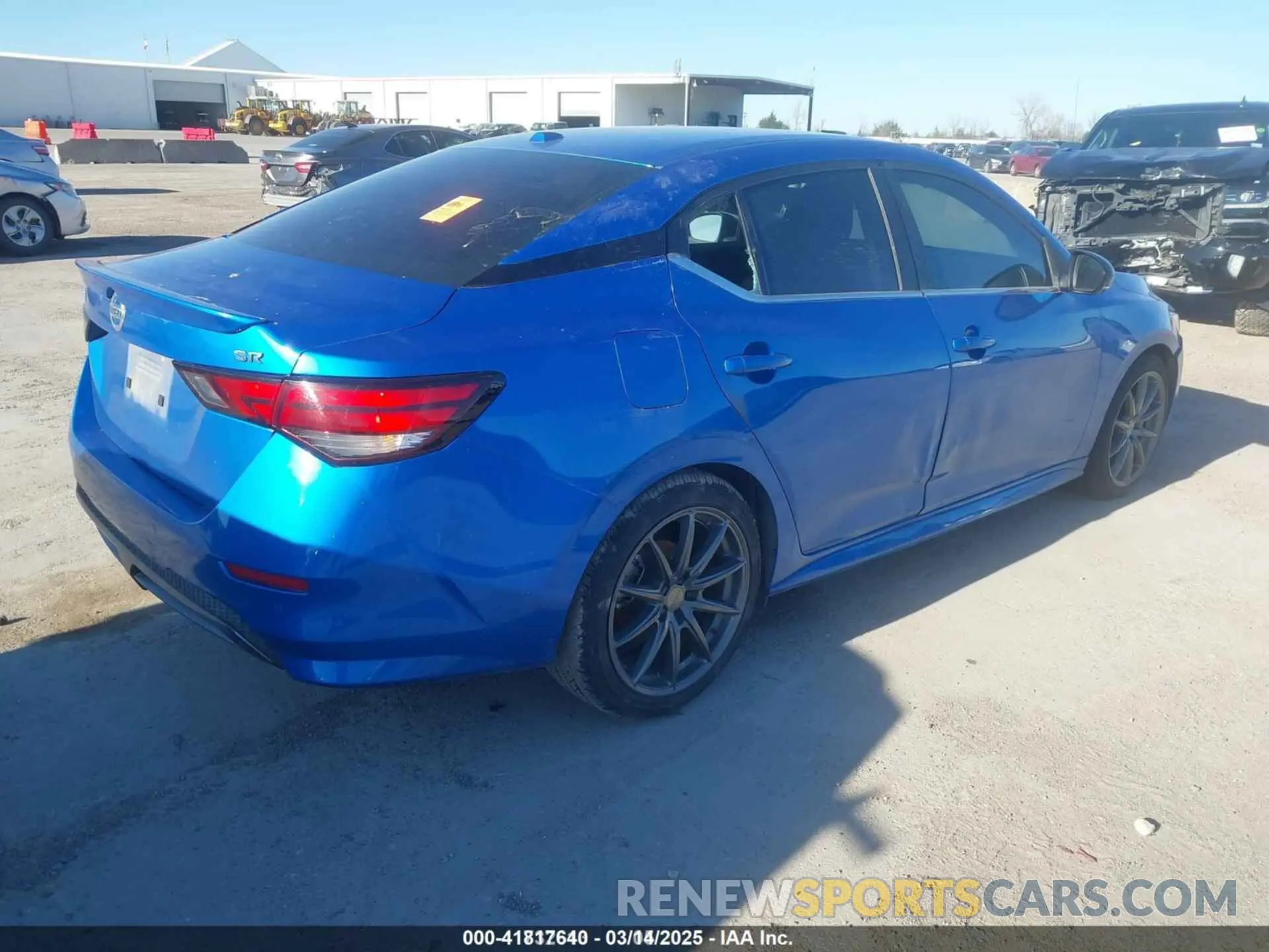 4 Photograph of a damaged car 3N1AB8DV3LY278522 NISSAN SENTRA 2020