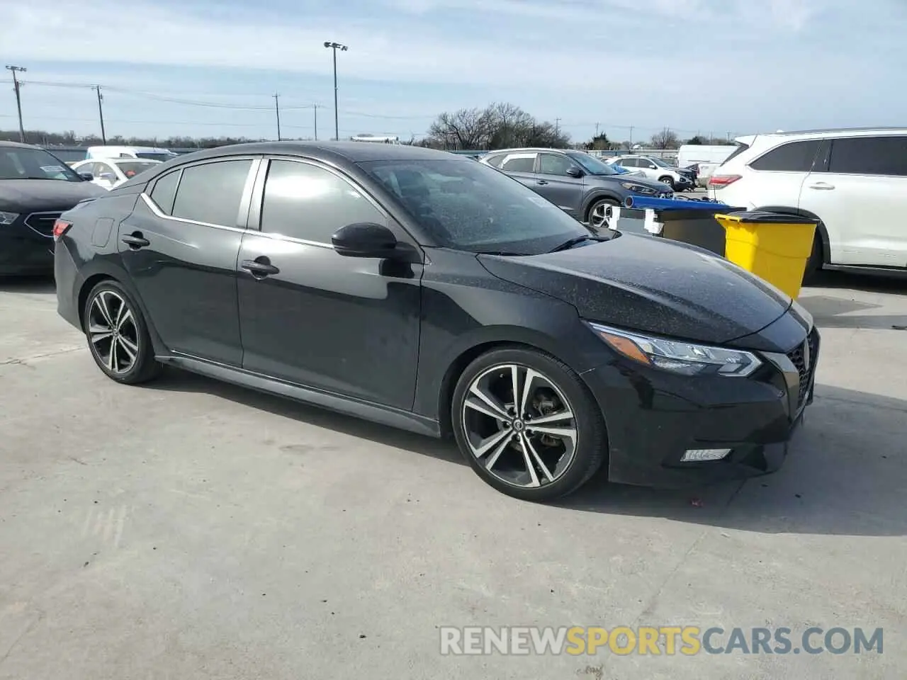 4 Photograph of a damaged car 3N1AB8DV3LY278665 NISSAN SENTRA 2020