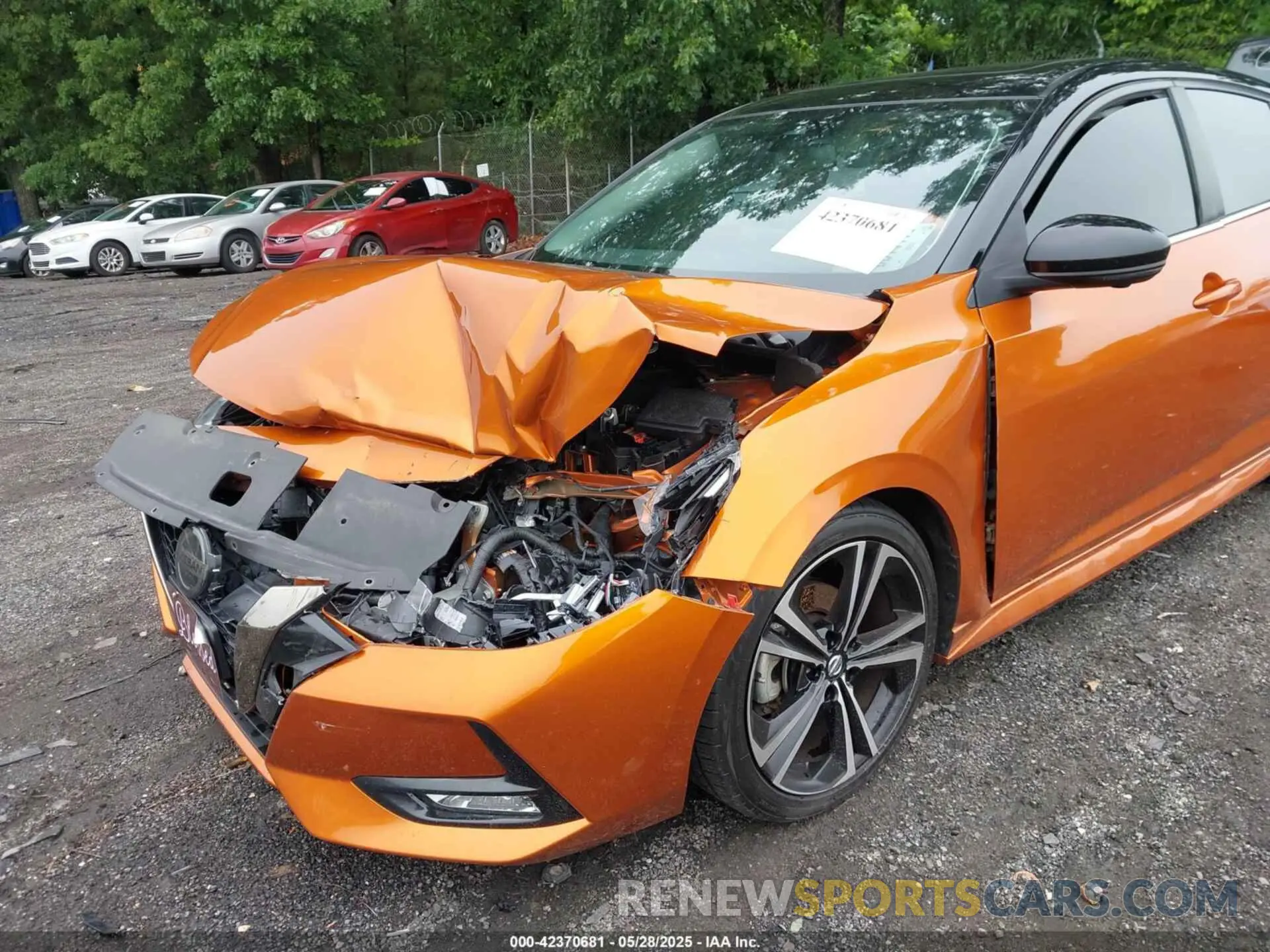6 Photograph of a damaged car 3N1AB8DV3LY291979 NISSAN SENTRA 2020
