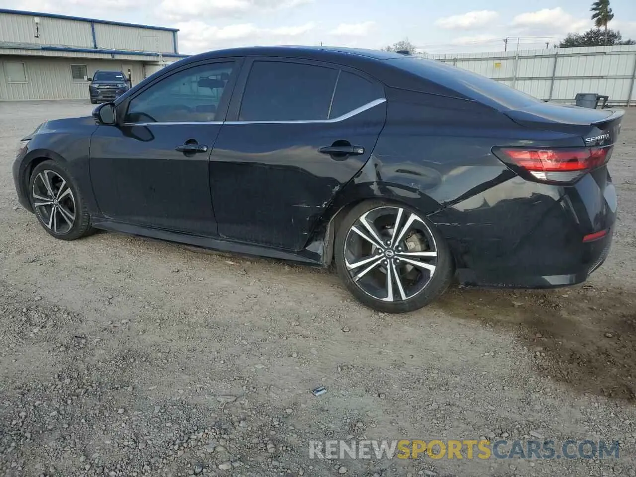 2 Photograph of a damaged car 3N1AB8DV3LY303404 NISSAN SENTRA 2020