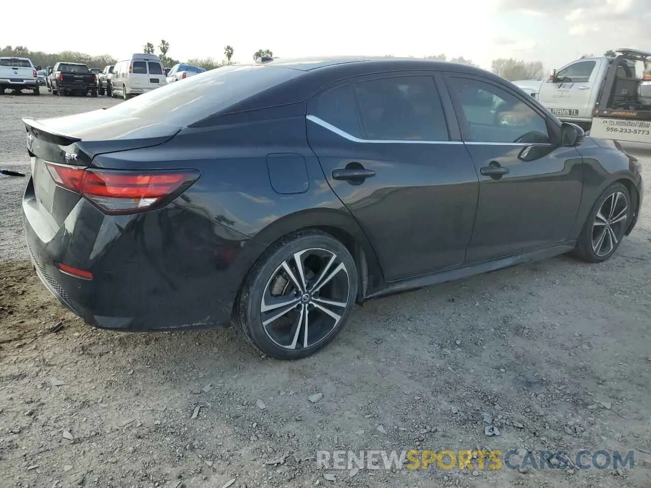 3 Photograph of a damaged car 3N1AB8DV3LY303404 NISSAN SENTRA 2020
