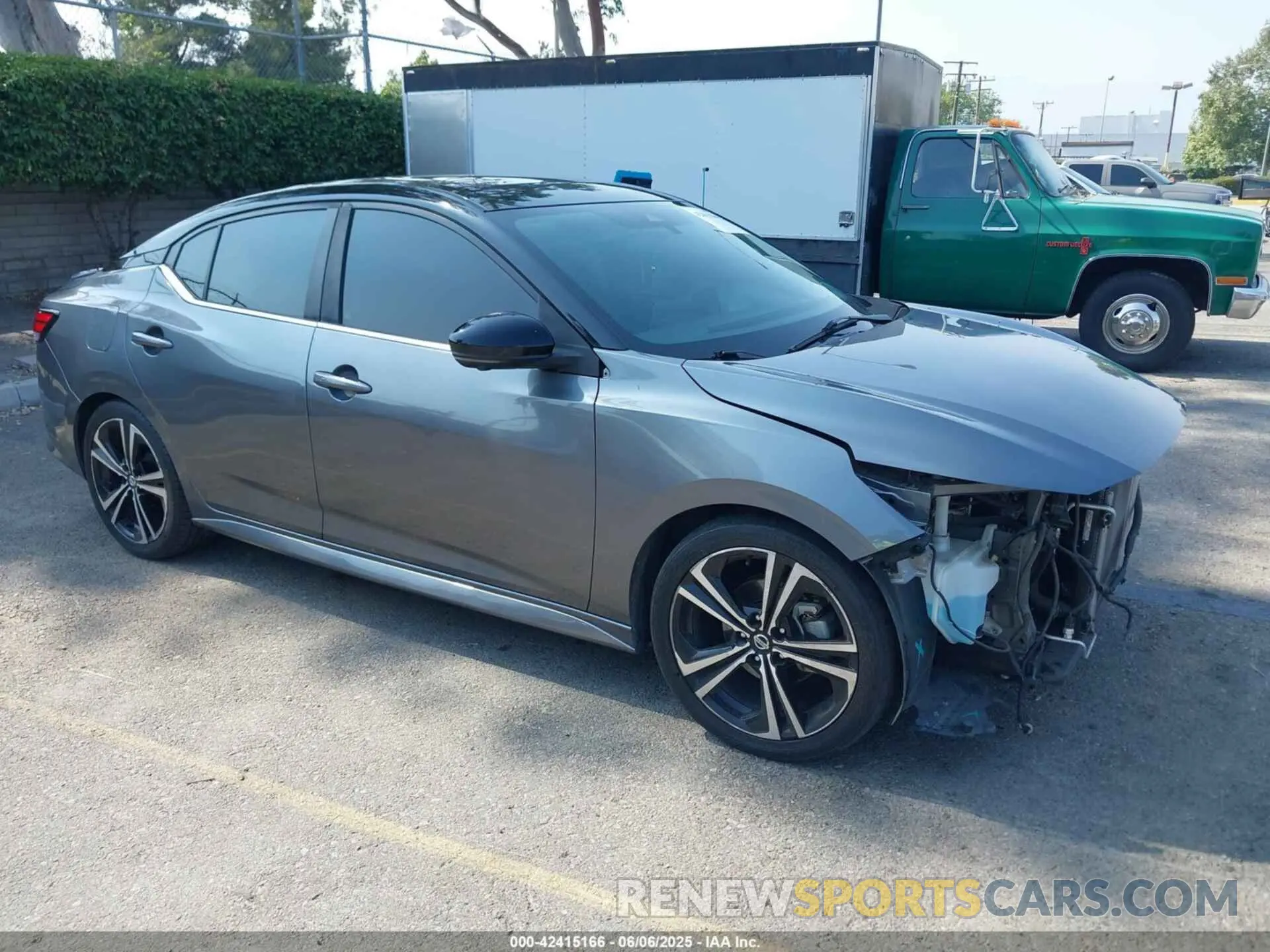 1 Photograph of a damaged car 3N1AB8DV3LY308439 NISSAN SENTRA 2020