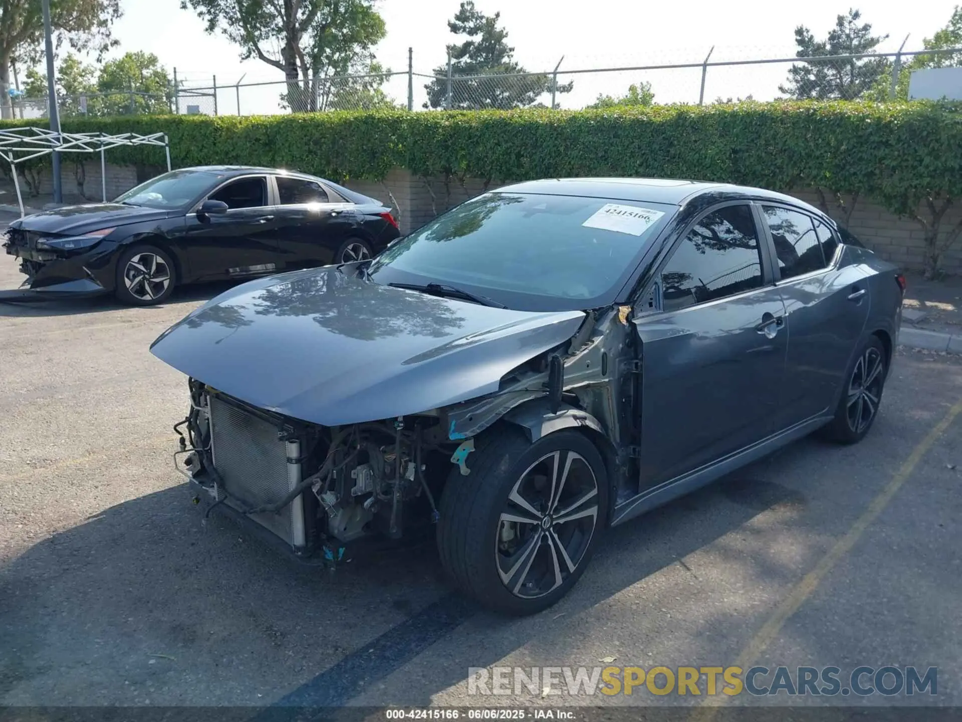 6 Photograph of a damaged car 3N1AB8DV3LY308439 NISSAN SENTRA 2020
