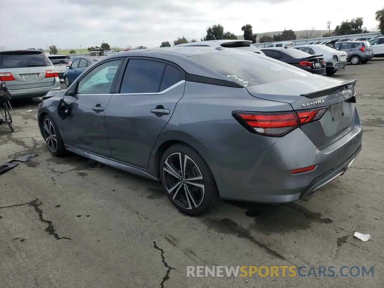 2 Photograph of a damaged car 3N1AB8DV4LY253032 NISSAN SENTRA 2020