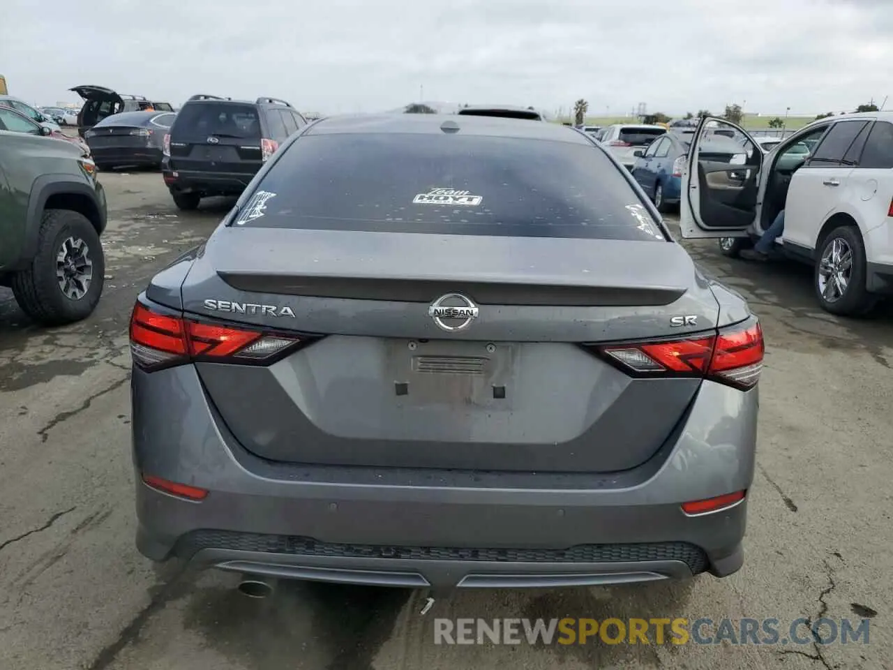 6 Photograph of a damaged car 3N1AB8DV4LY253032 NISSAN SENTRA 2020