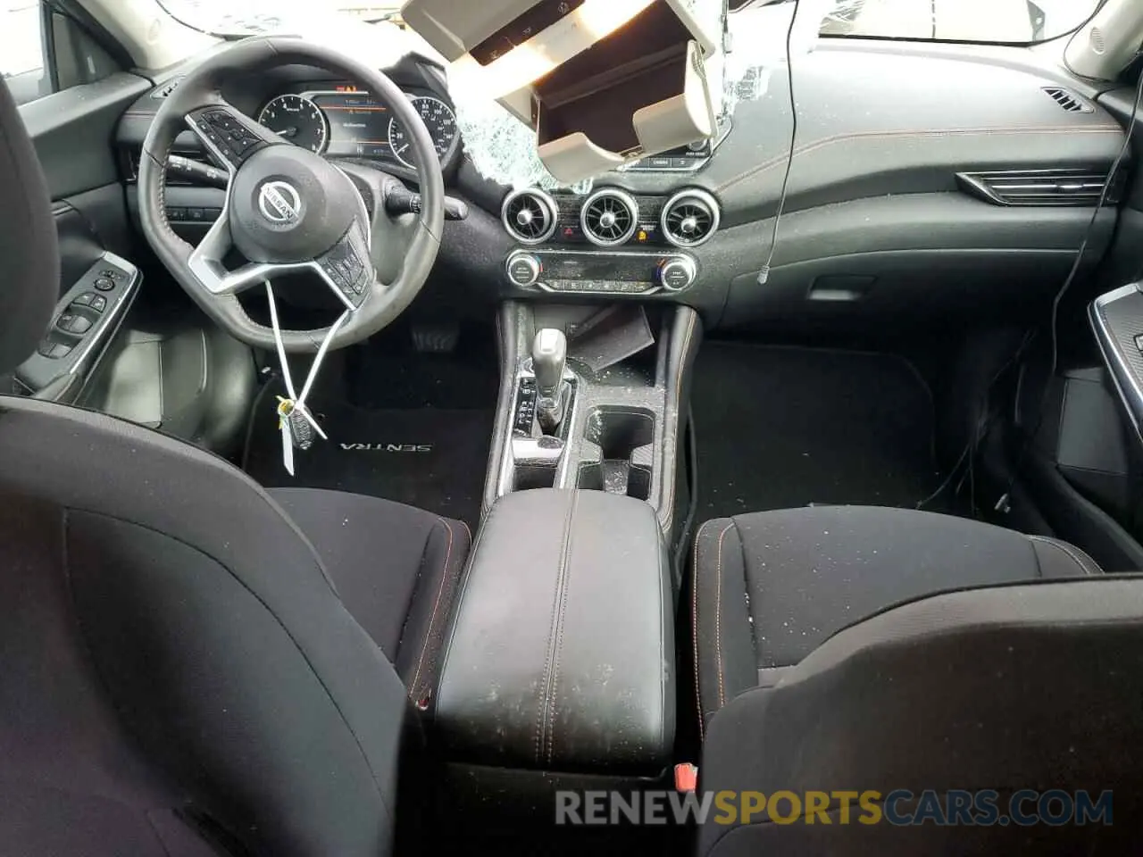 8 Photograph of a damaged car 3N1AB8DV4LY253032 NISSAN SENTRA 2020