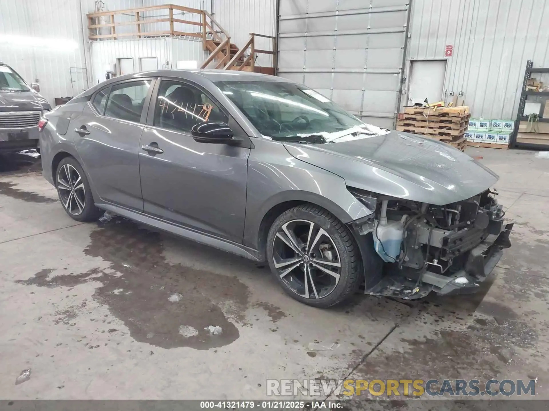 1 Photograph of a damaged car 3N1AB8DV4LY264905 NISSAN SENTRA 2020