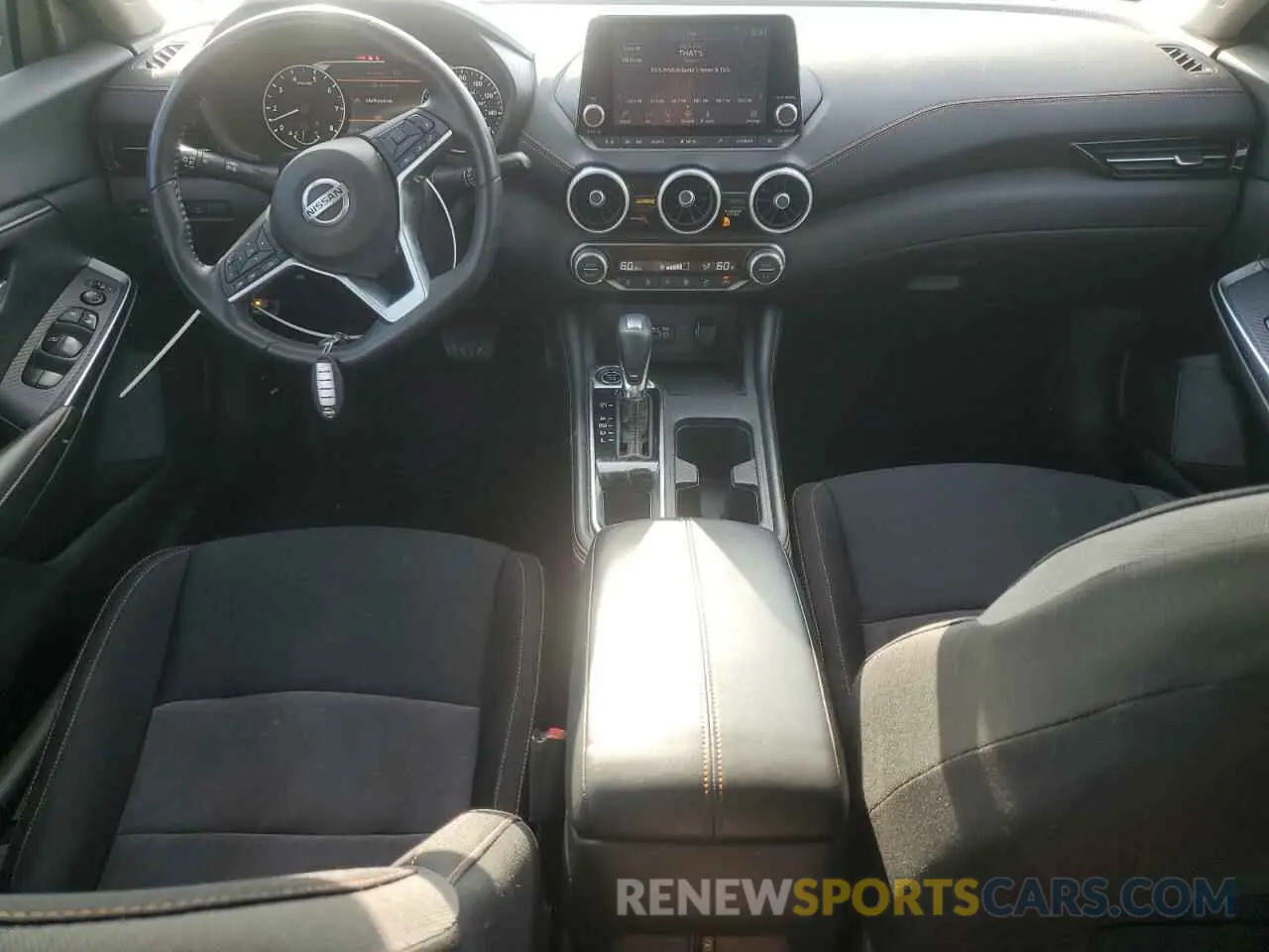 8 Photograph of a damaged car 3N1AB8DV5LY214742 NISSAN SENTRA 2020