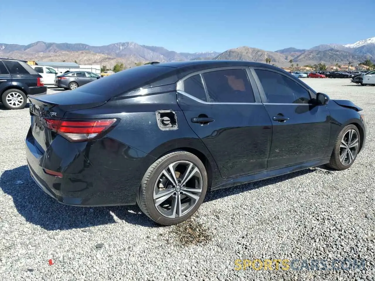 3 Photograph of a damaged car 3N1AB8DV5LY255128 NISSAN SENTRA 2020