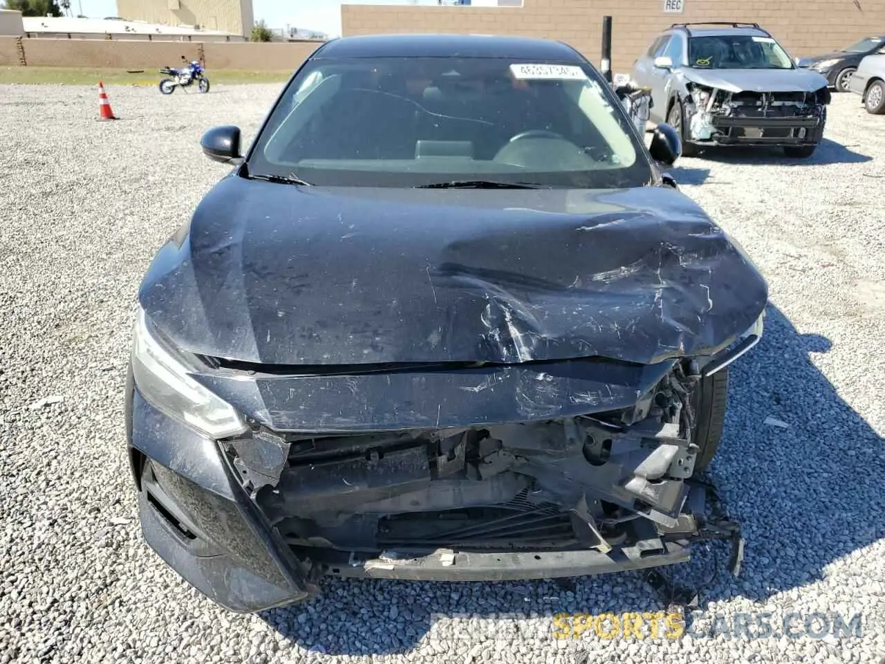 5 Photograph of a damaged car 3N1AB8DV5LY255128 NISSAN SENTRA 2020