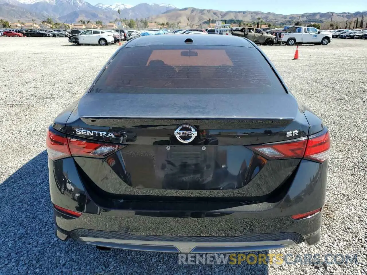 6 Photograph of a damaged car 3N1AB8DV5LY255128 NISSAN SENTRA 2020
