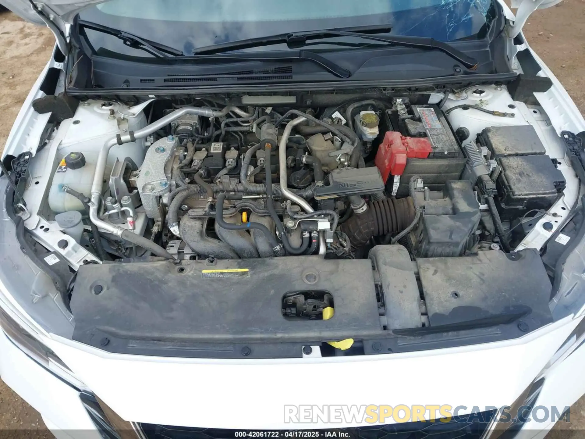 10 Photograph of a damaged car 3N1AB8DV5LY272866 NISSAN SENTRA 2020