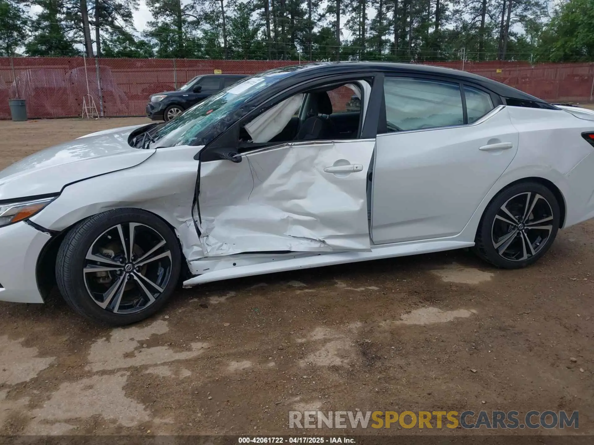 6 Photograph of a damaged car 3N1AB8DV5LY272866 NISSAN SENTRA 2020