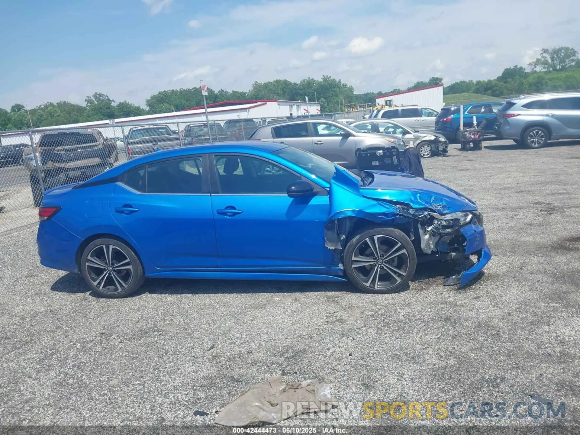 13 Photograph of a damaged car 3N1AB8DV5LY293121 NISSAN SENTRA 2020