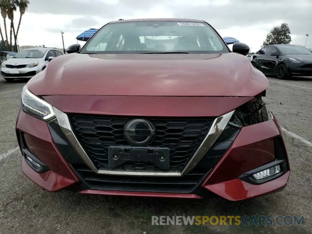 5 Photograph of a damaged car 3N1AB8DV5LY302271 NISSAN SENTRA 2020