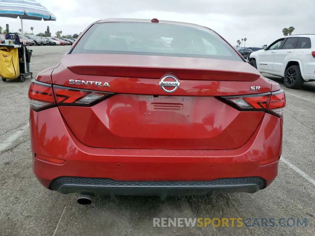 6 Photograph of a damaged car 3N1AB8DV5LY302271 NISSAN SENTRA 2020