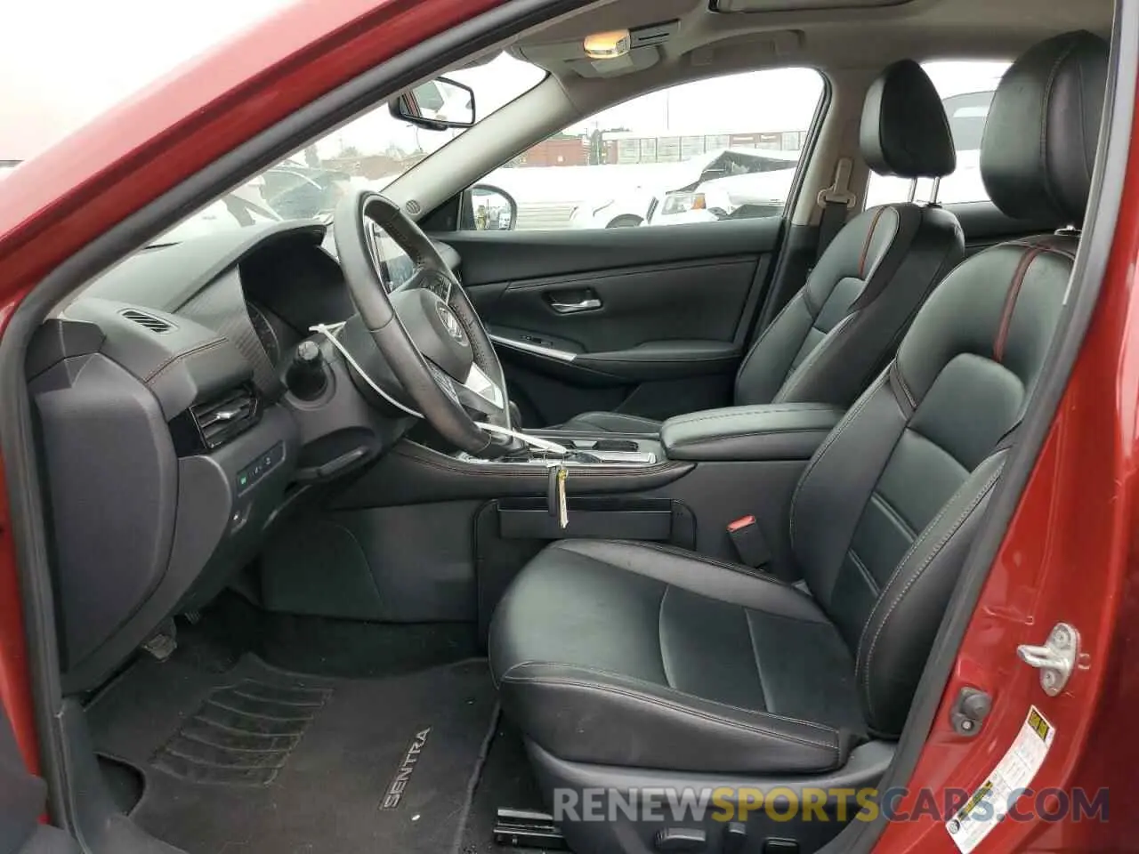 7 Photograph of a damaged car 3N1AB8DV5LY302271 NISSAN SENTRA 2020