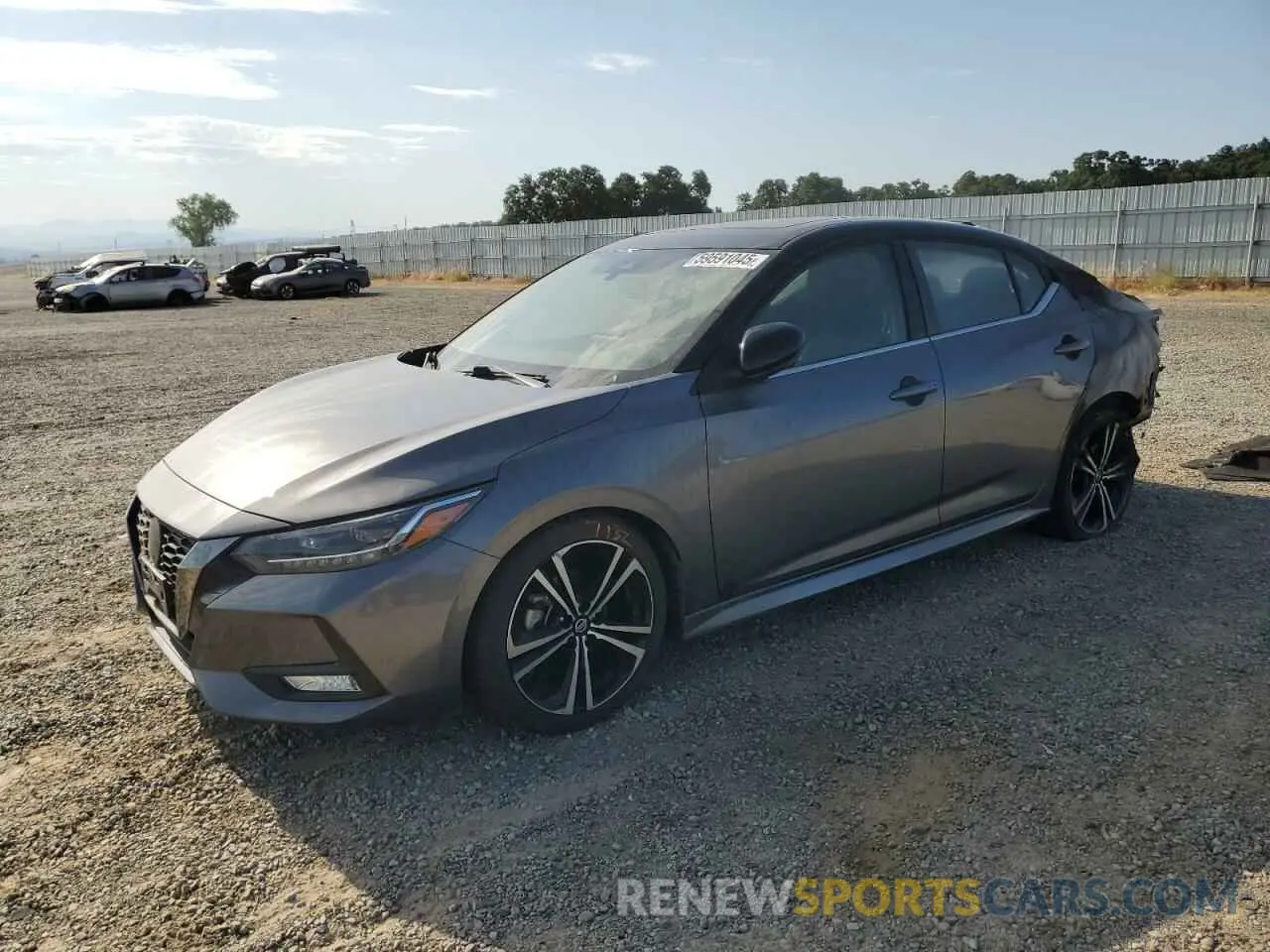 1 Photograph of a damaged car 3N1AB8DV6LY206732 NISSAN SENTRA 2020