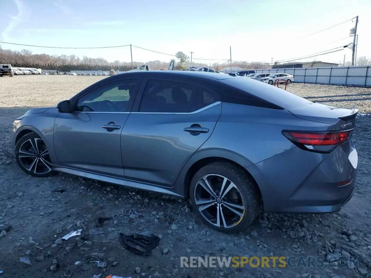 2 Photograph of a damaged car 3N1AB8DV6LY212255 NISSAN SENTRA 2020