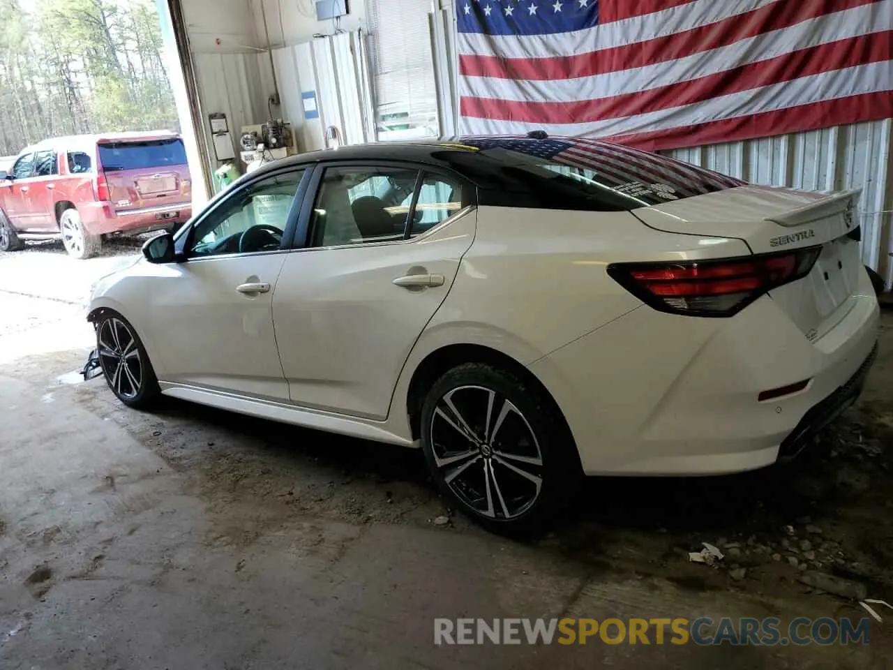 2 Photograph of a damaged car 3N1AB8DV6LY217097 NISSAN SENTRA 2020